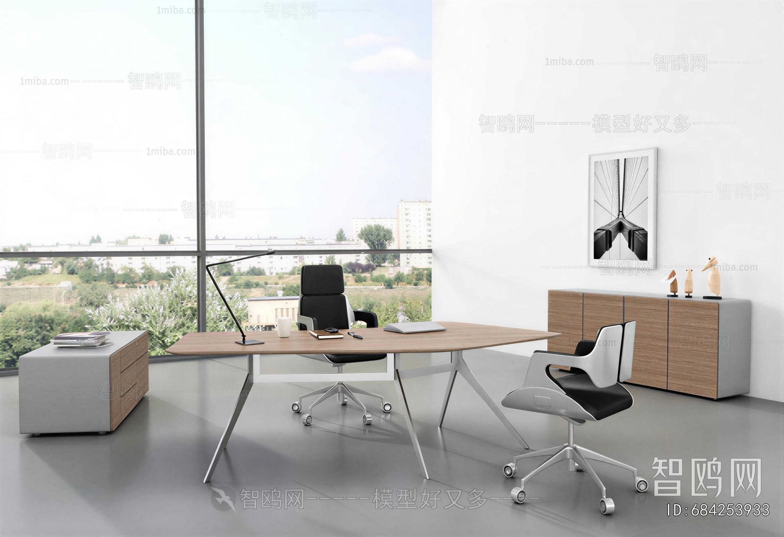 Modern Office Desk And Chair