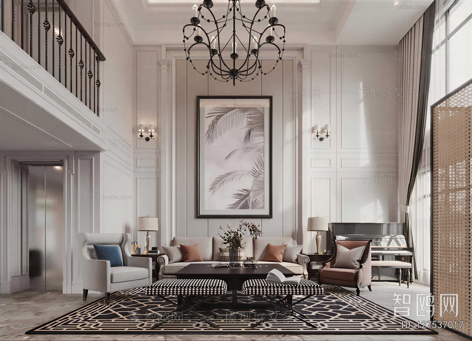 French Style A Living Room