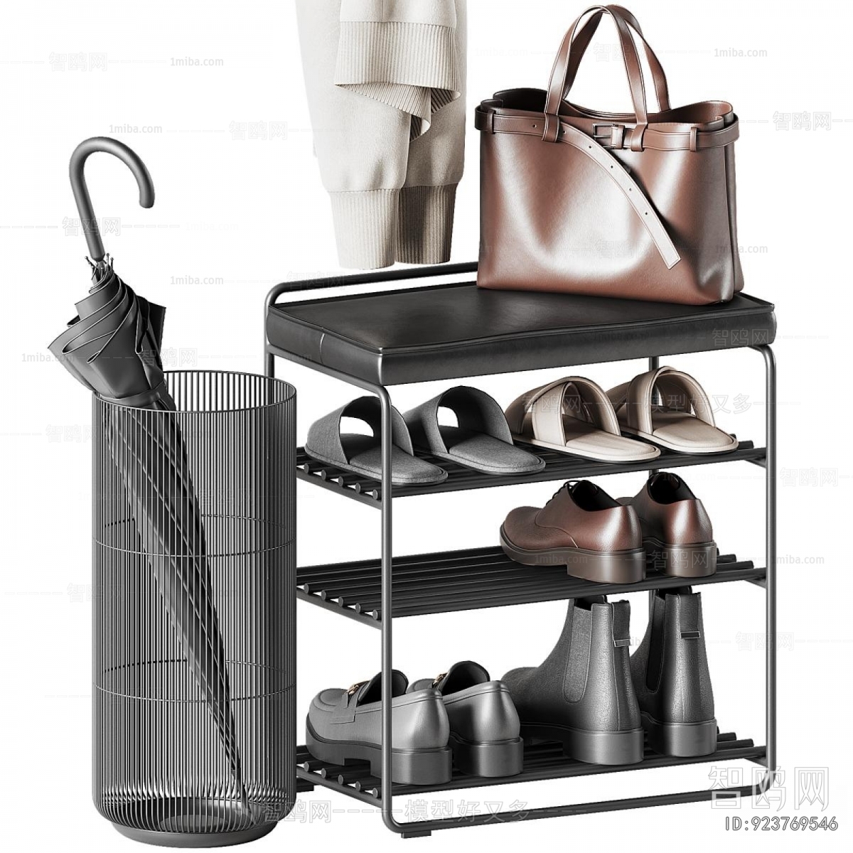Modern Shoe Cabinet