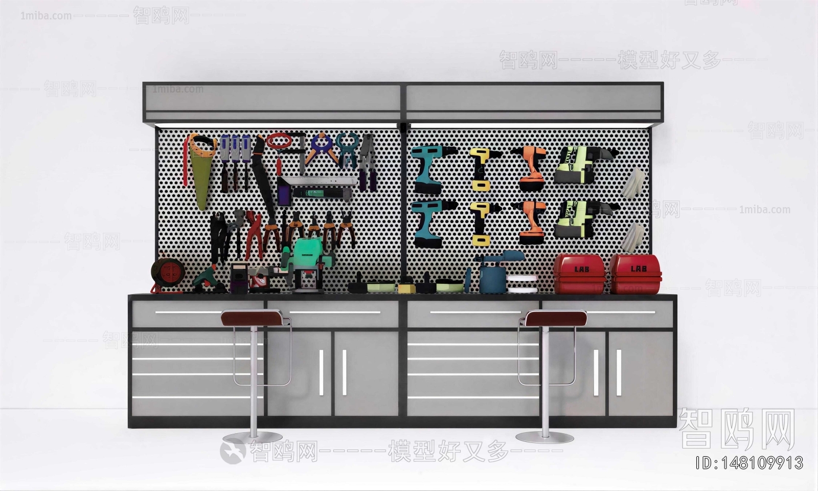 Industrial Style Operation Console