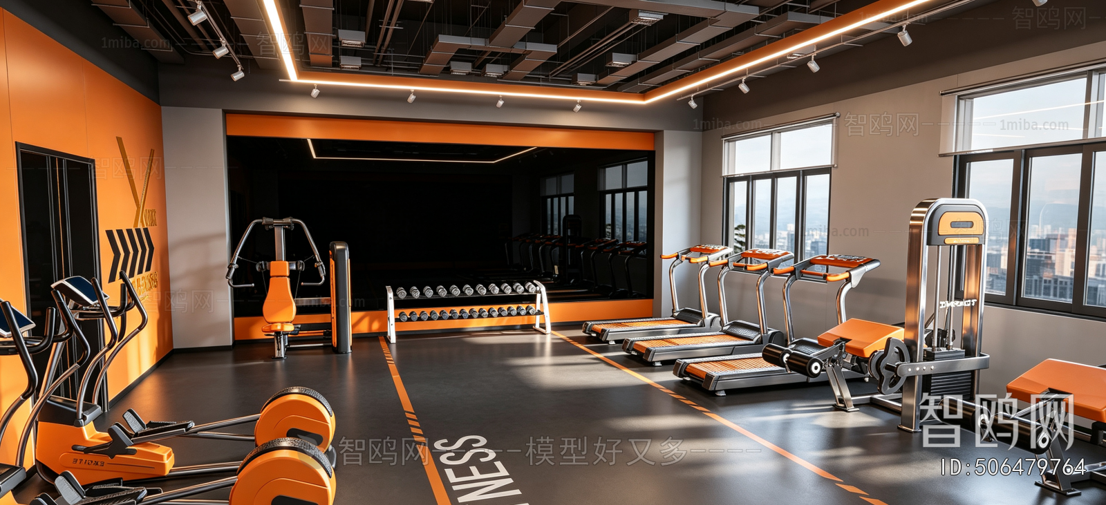 Industrial Style Gym