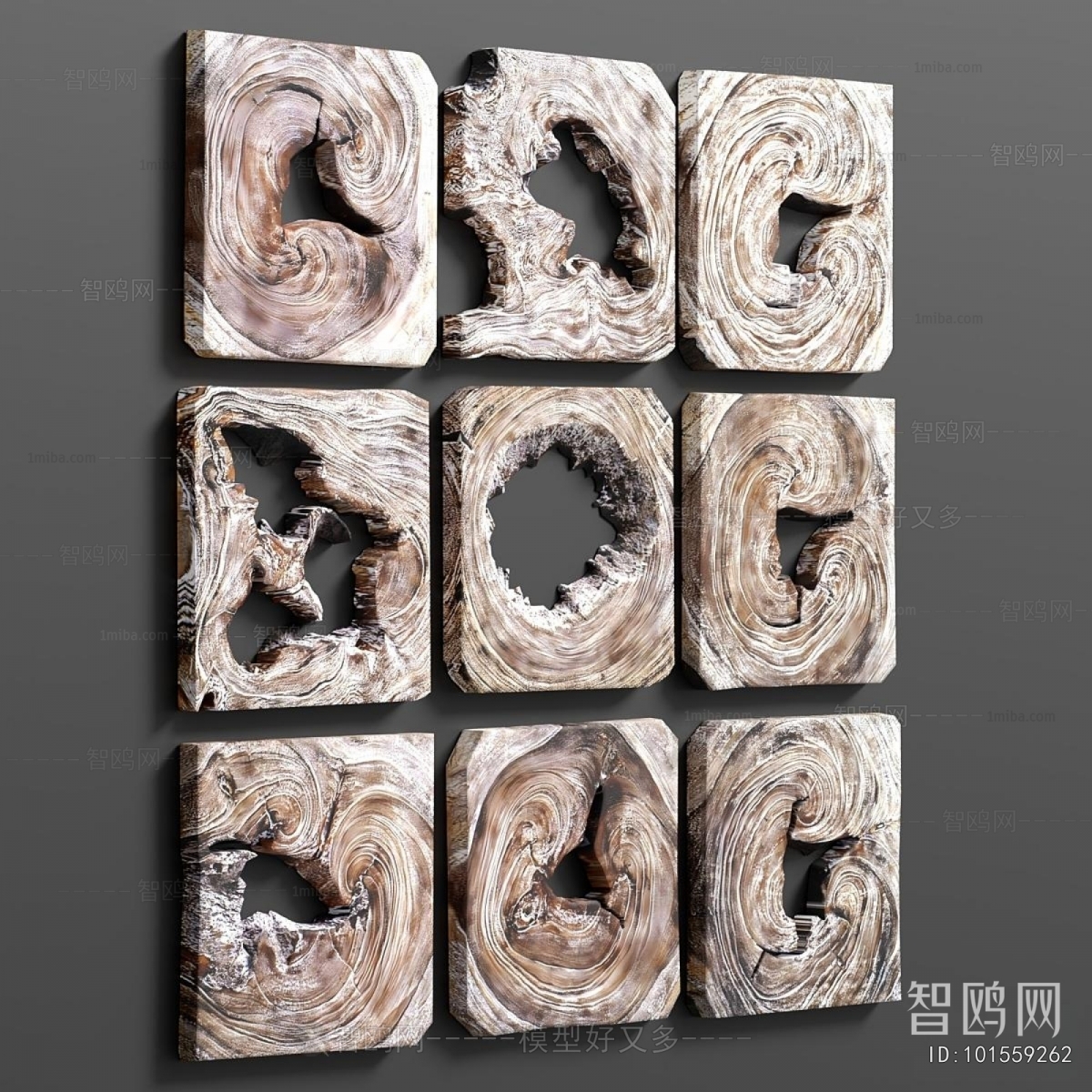 Wabi-sabi Style Wall Decoration