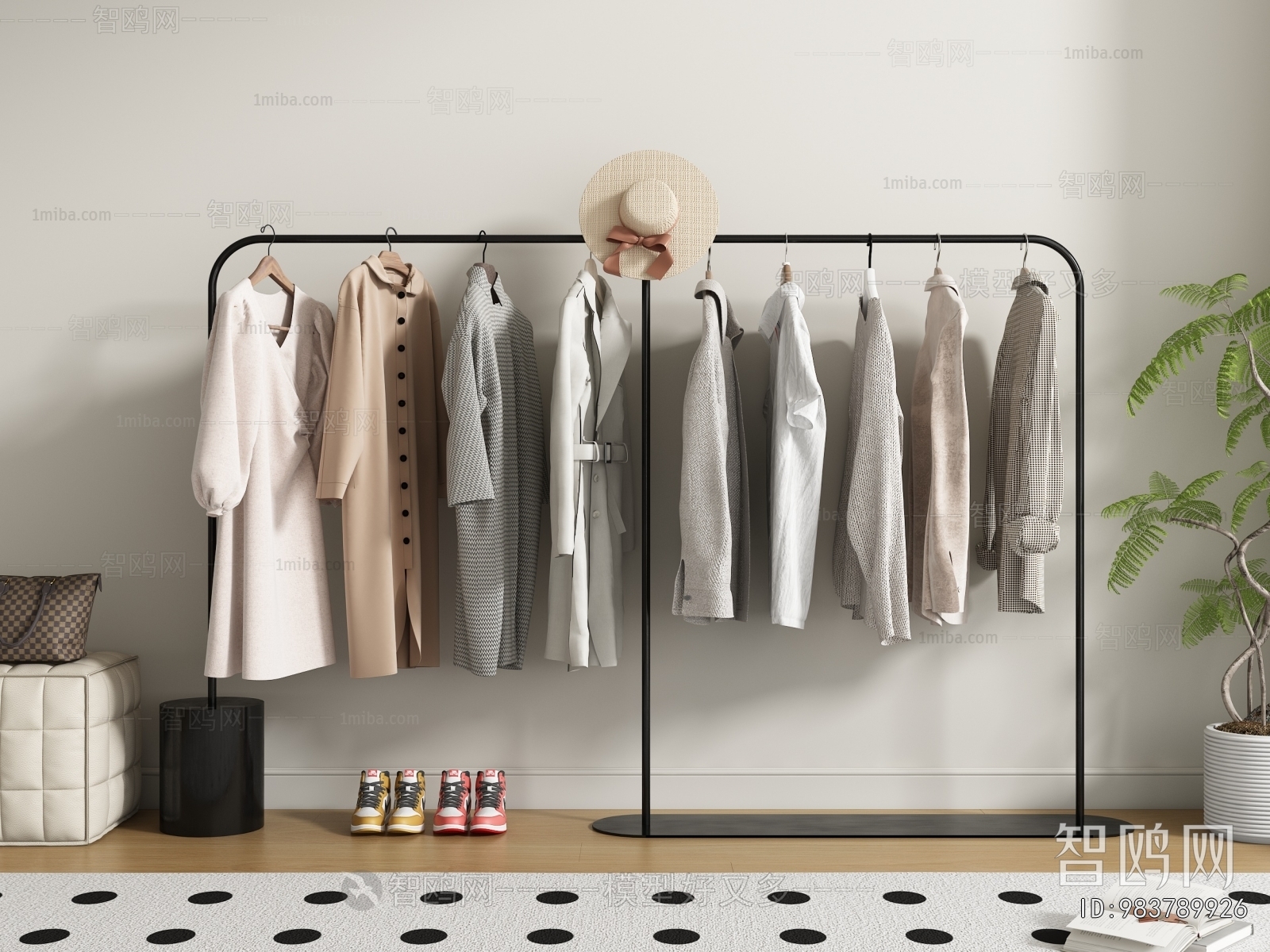 Modern Coat Hanger