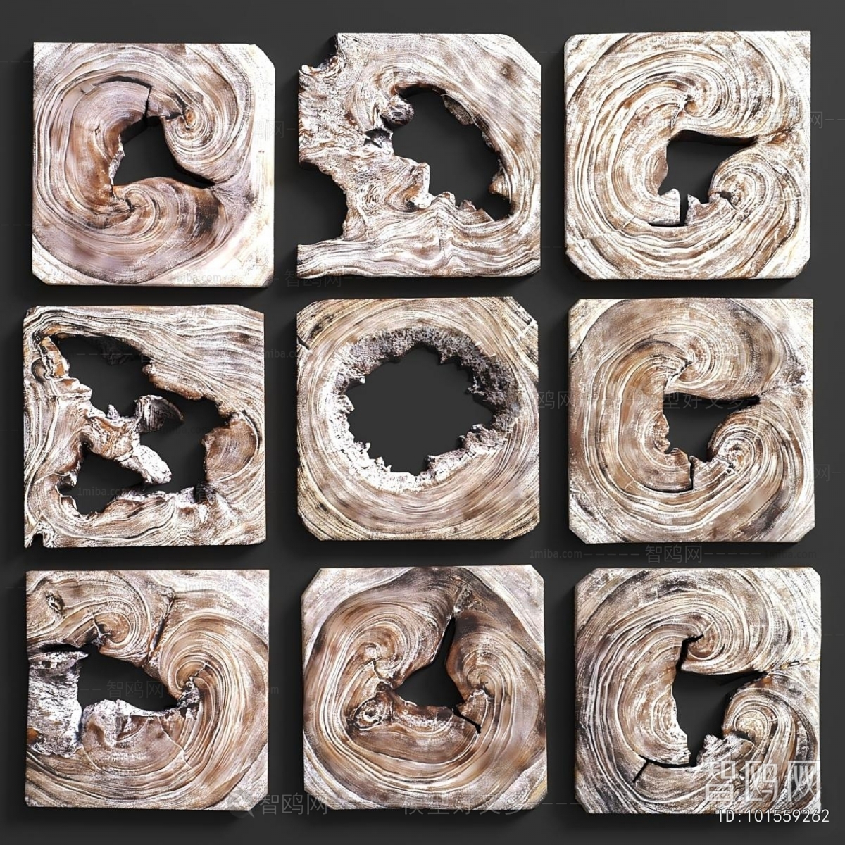 Wabi-sabi Style Wall Decoration