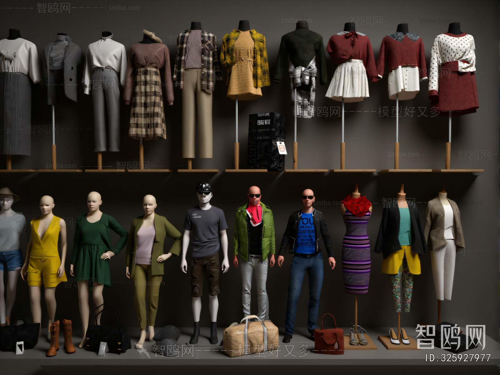Modern Fashion Model