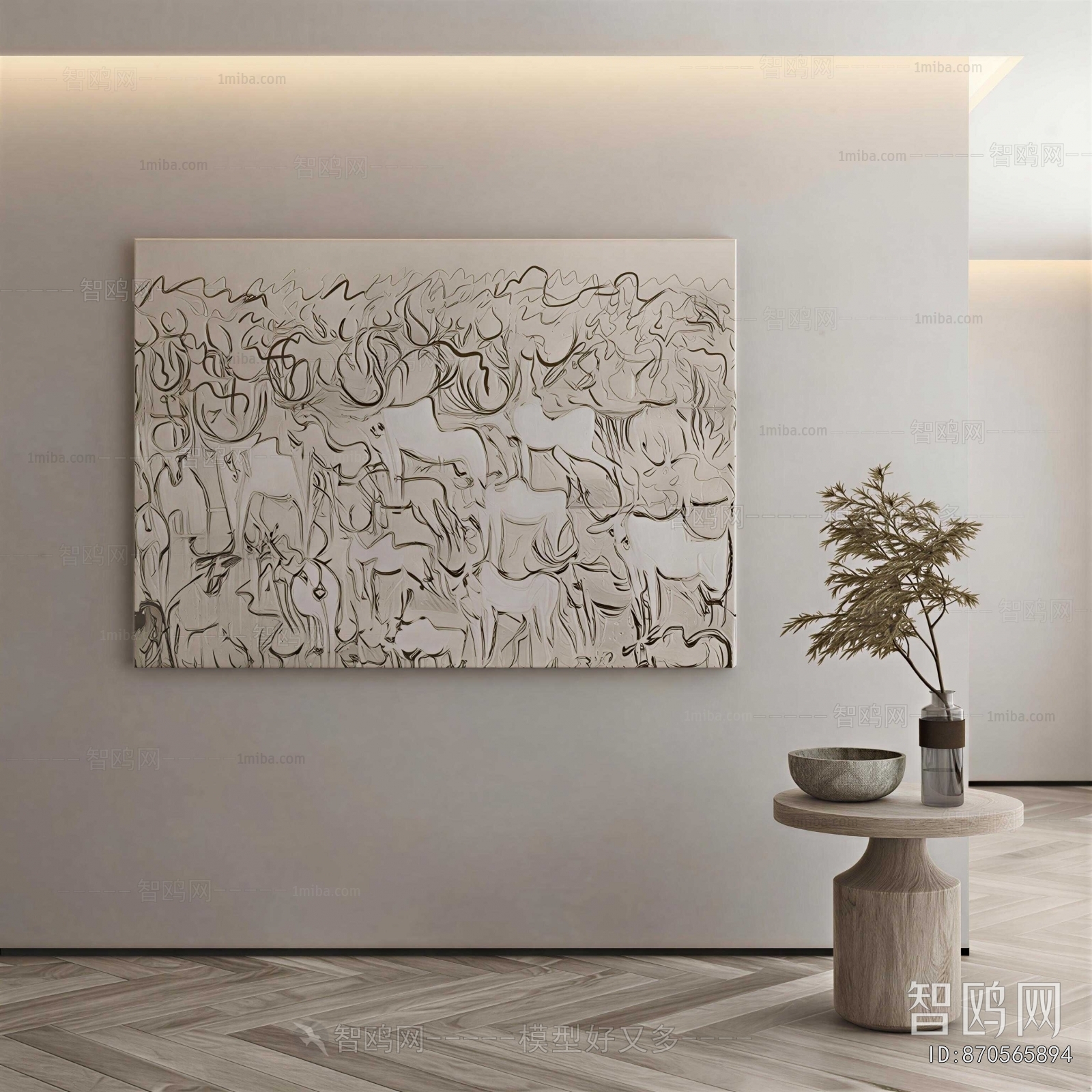 Wabi-sabi Style Painting