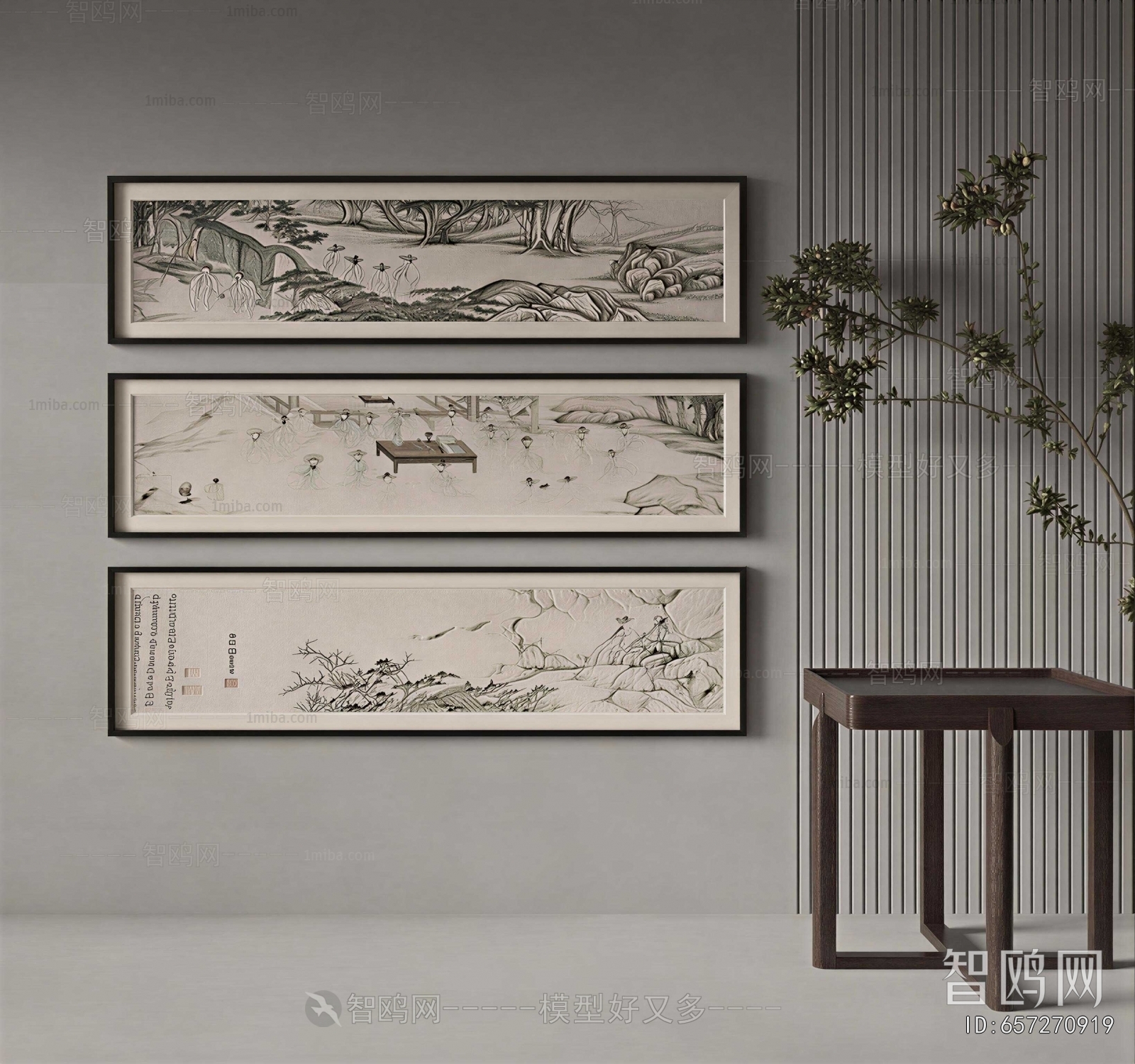 New Chinese Style Painting
