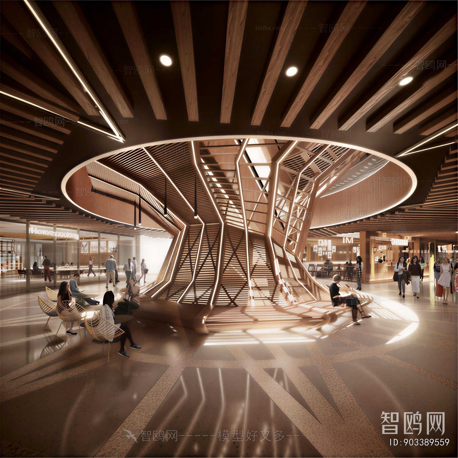 Modern Shopping Mall