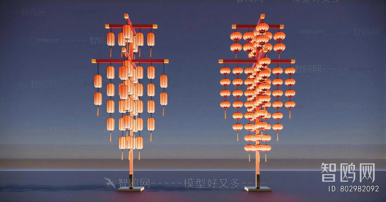 New Chinese Style Outdoor Light