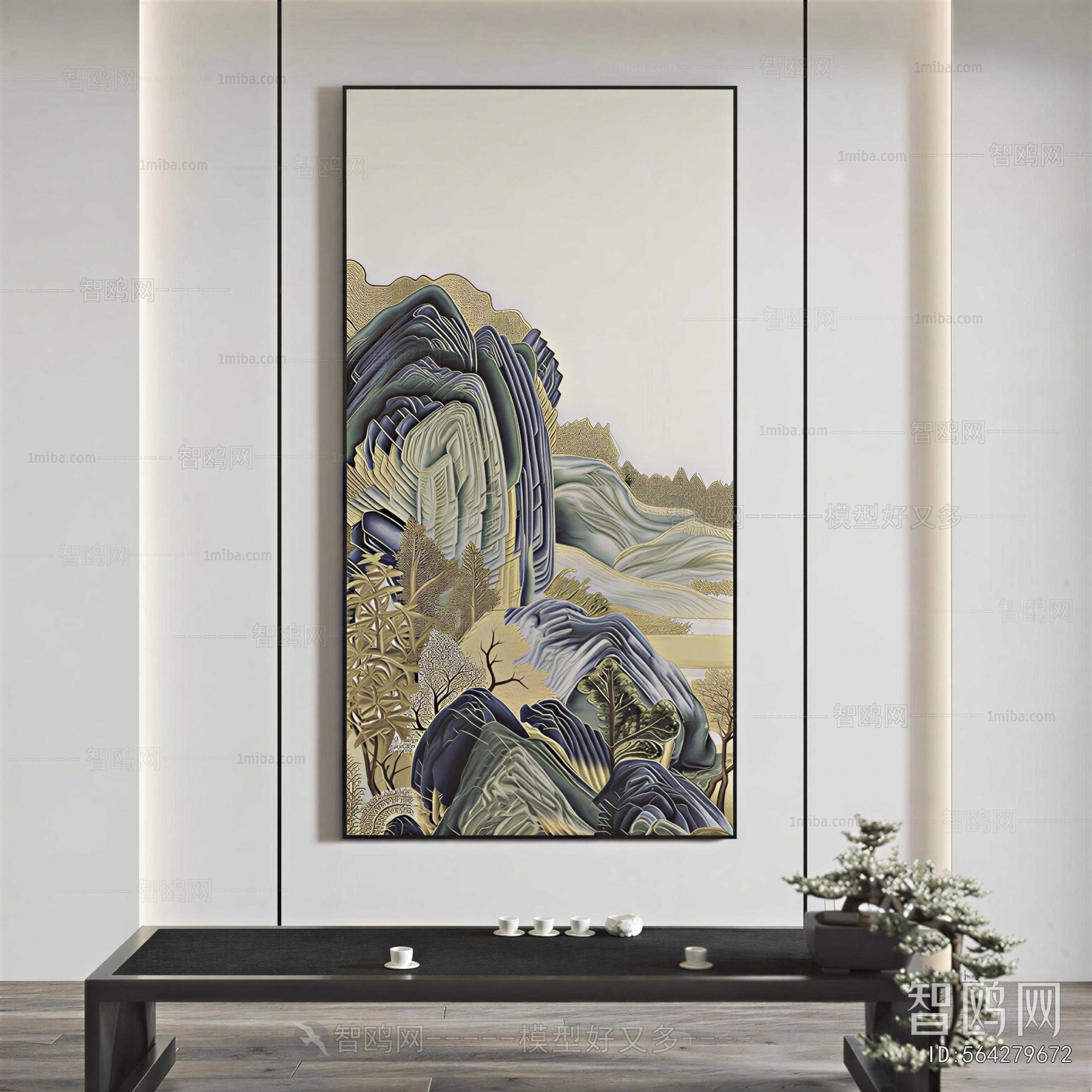 New Chinese Style Painting