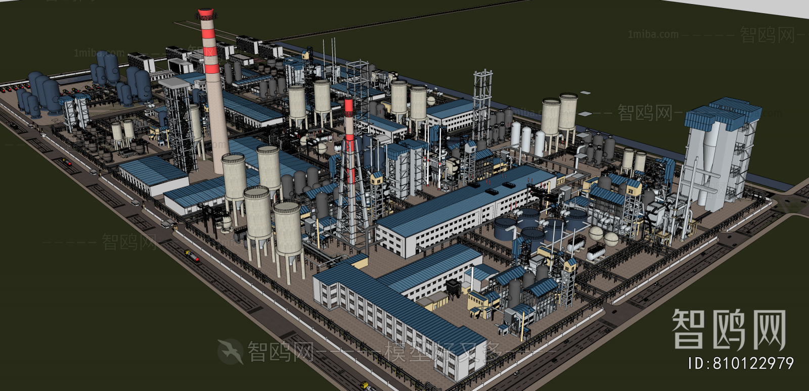 Modern Industrial Building