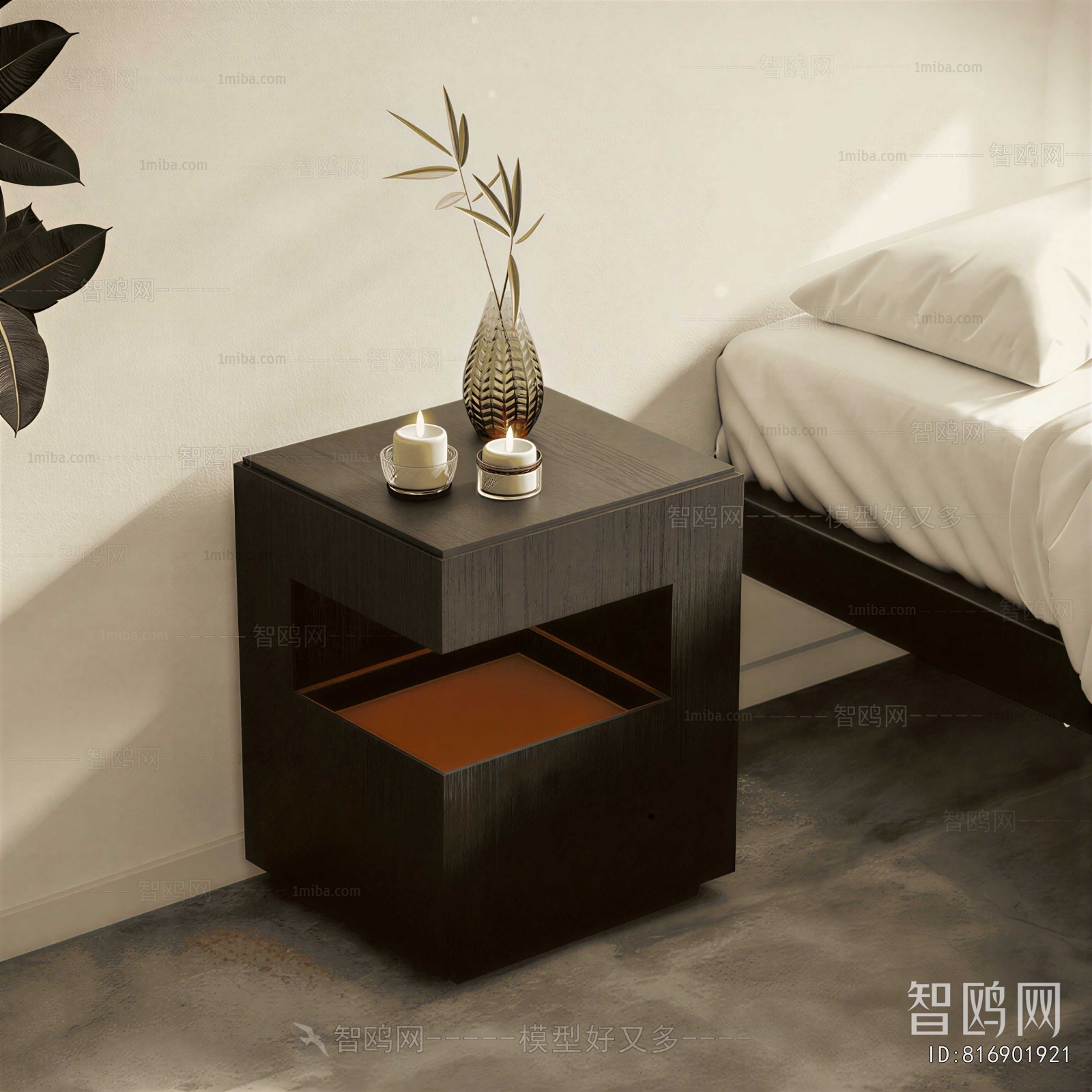 Modern Bedside Cupboard