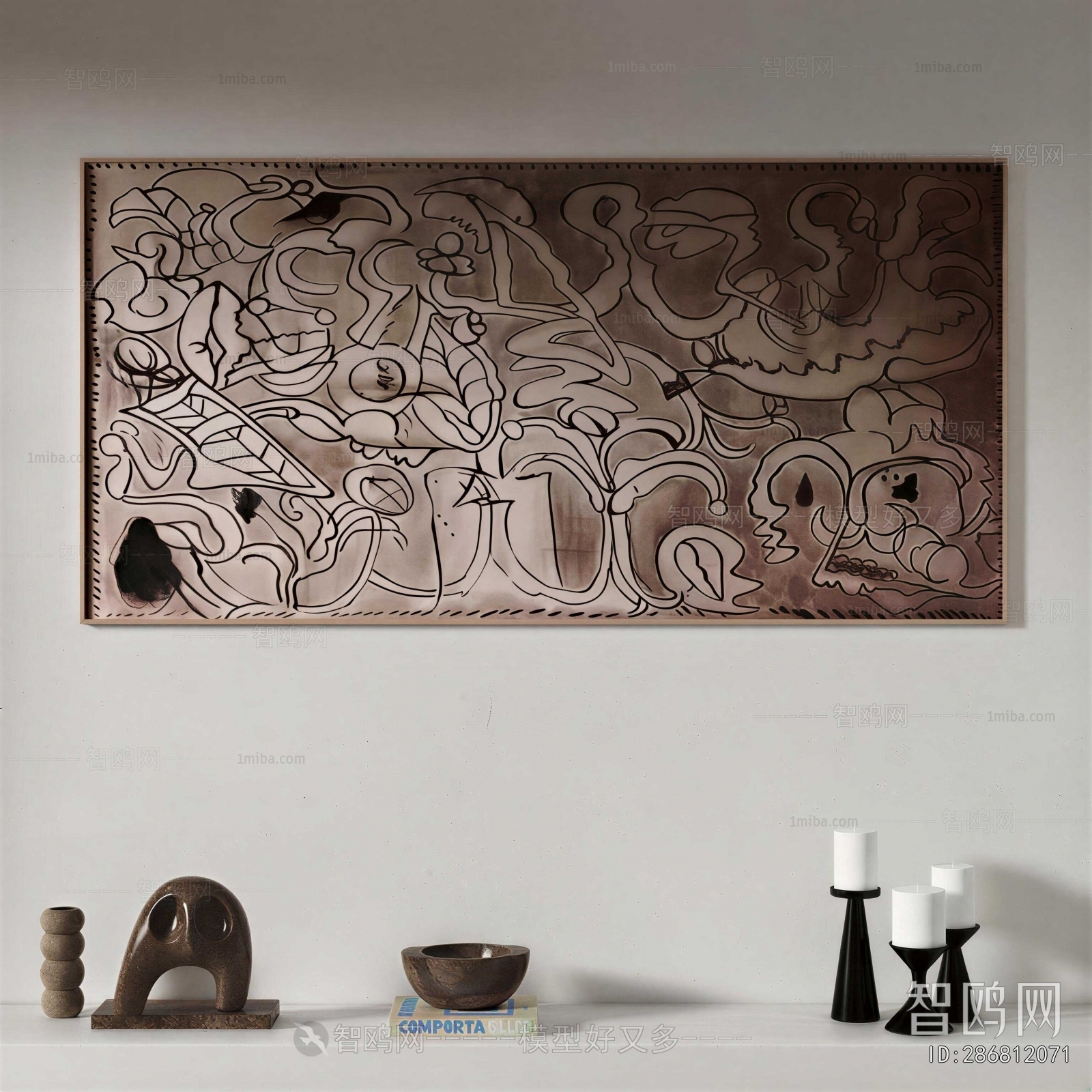Wabi-sabi Style Painting