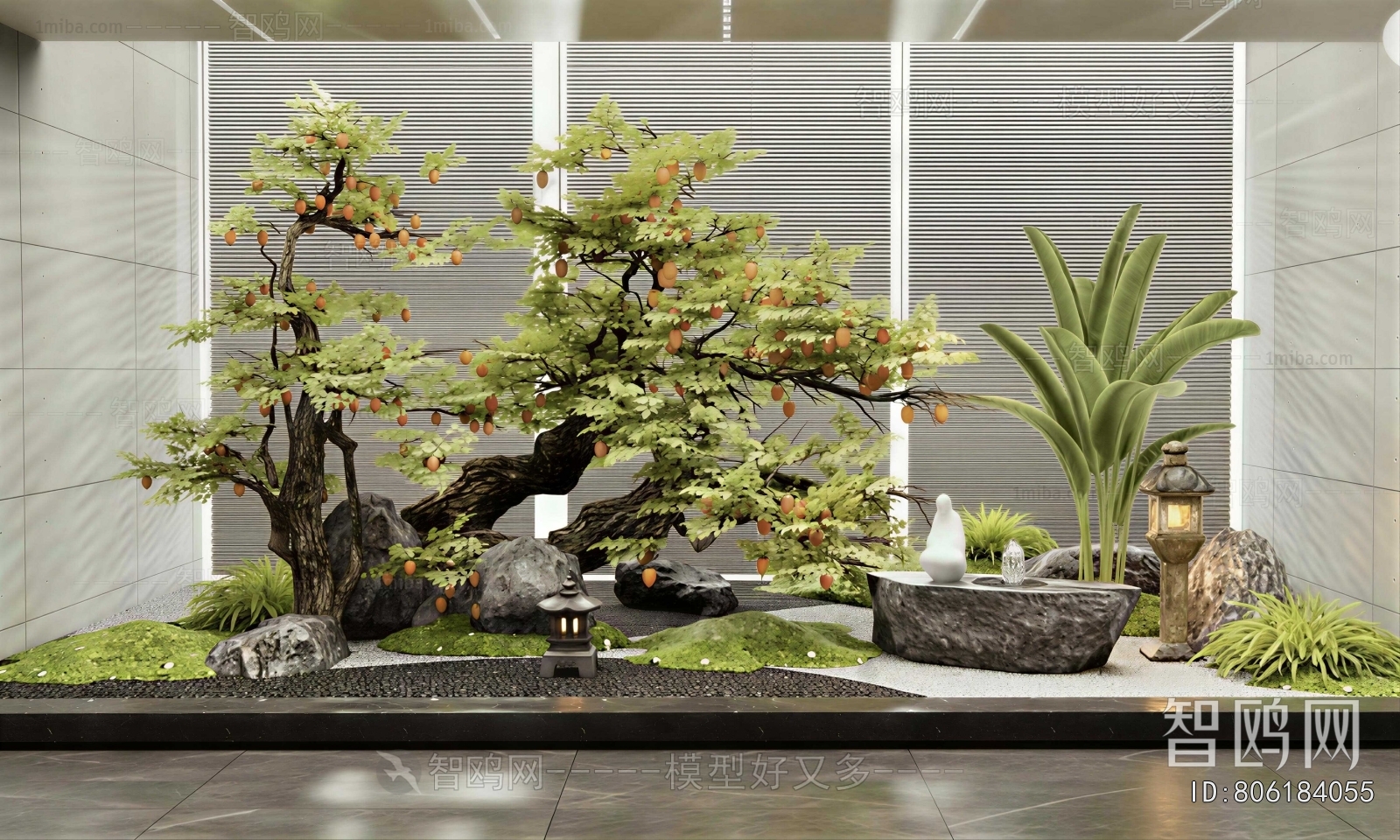 New Chinese Style Plant Landscaping