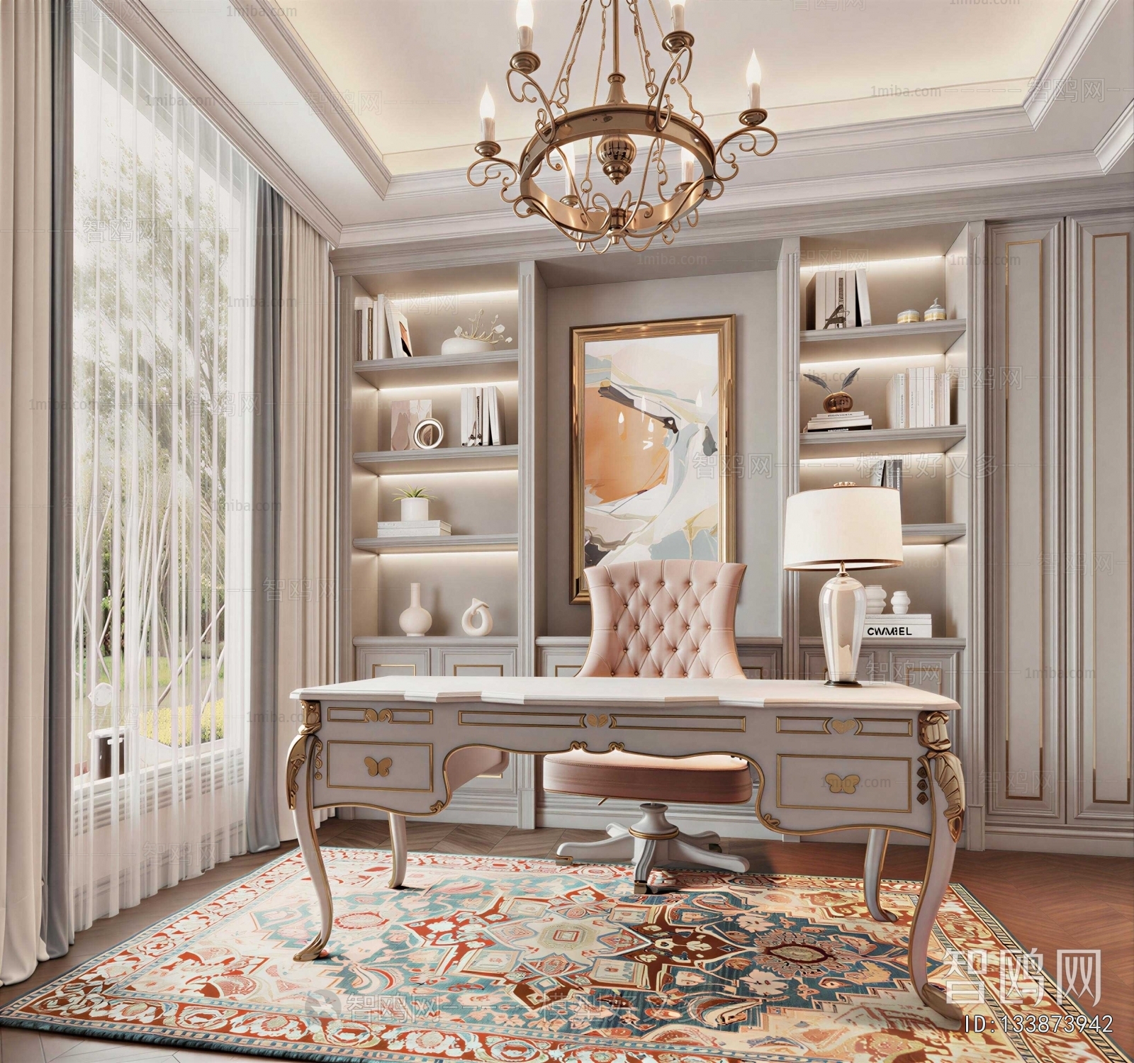 American Style Study Space