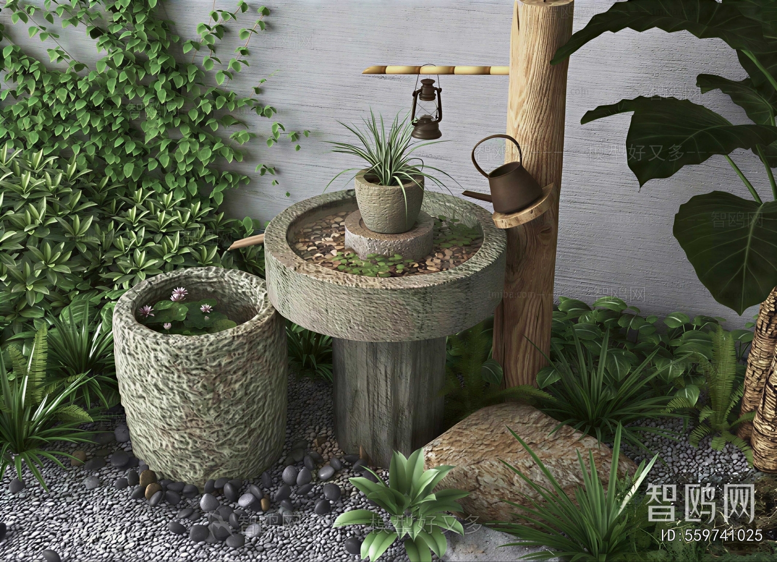 New Chinese Style Garden