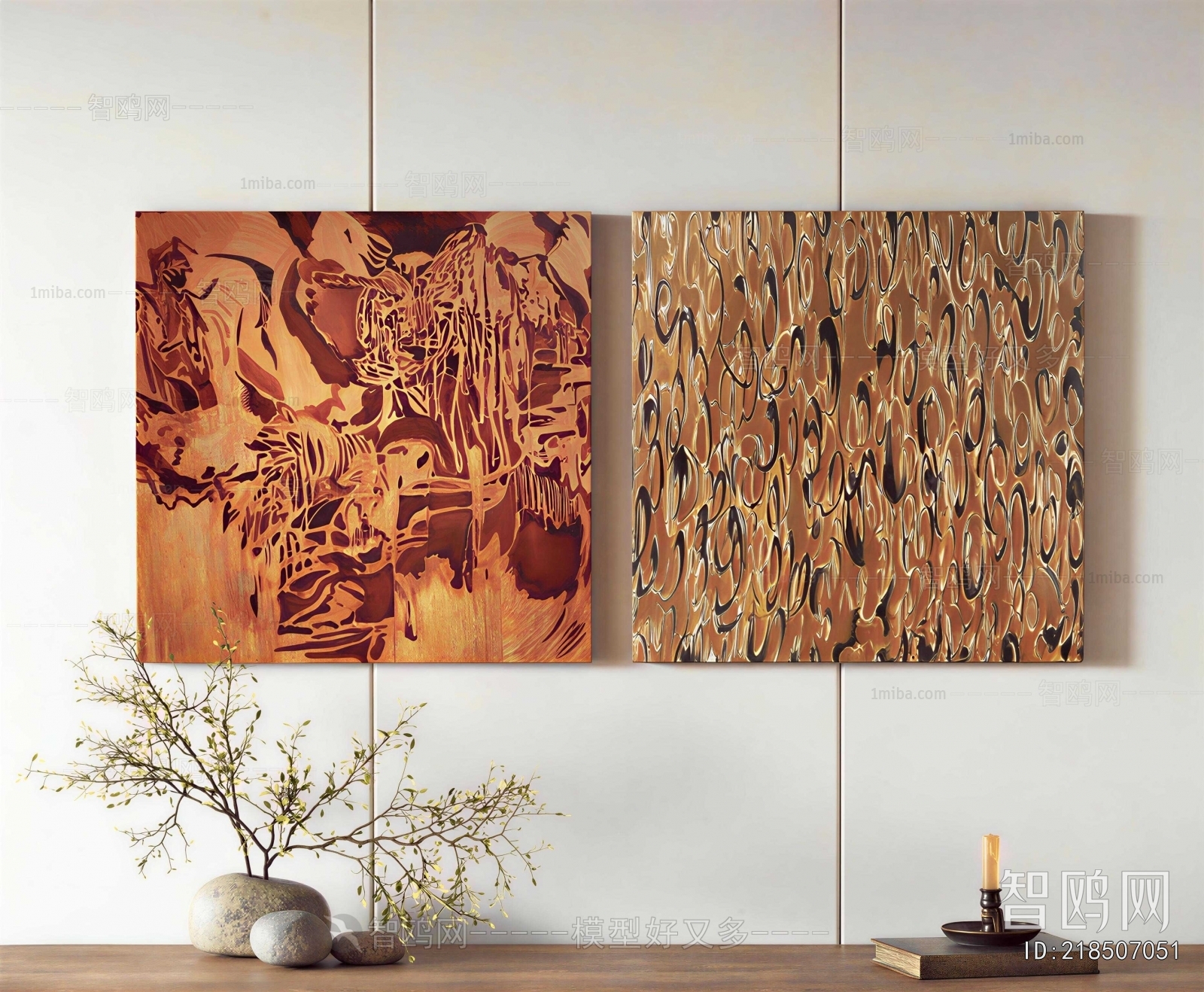 Wabi-sabi Style Painting