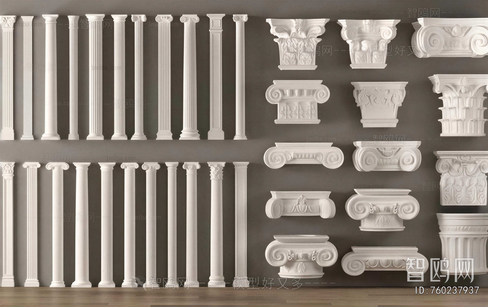 European Style Roman Pillar