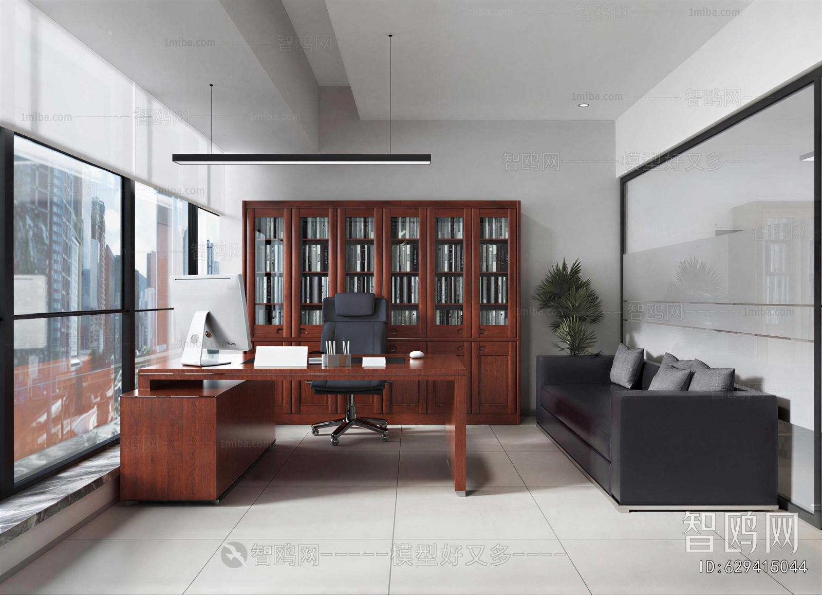 Modern Manager's Office