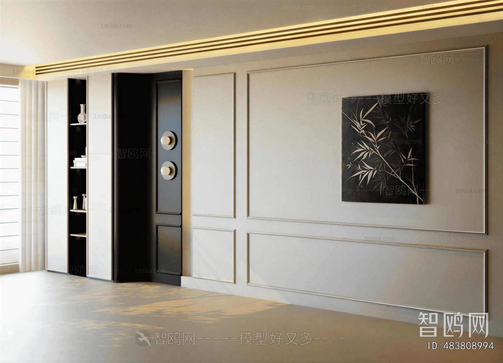 French Style TV Wall