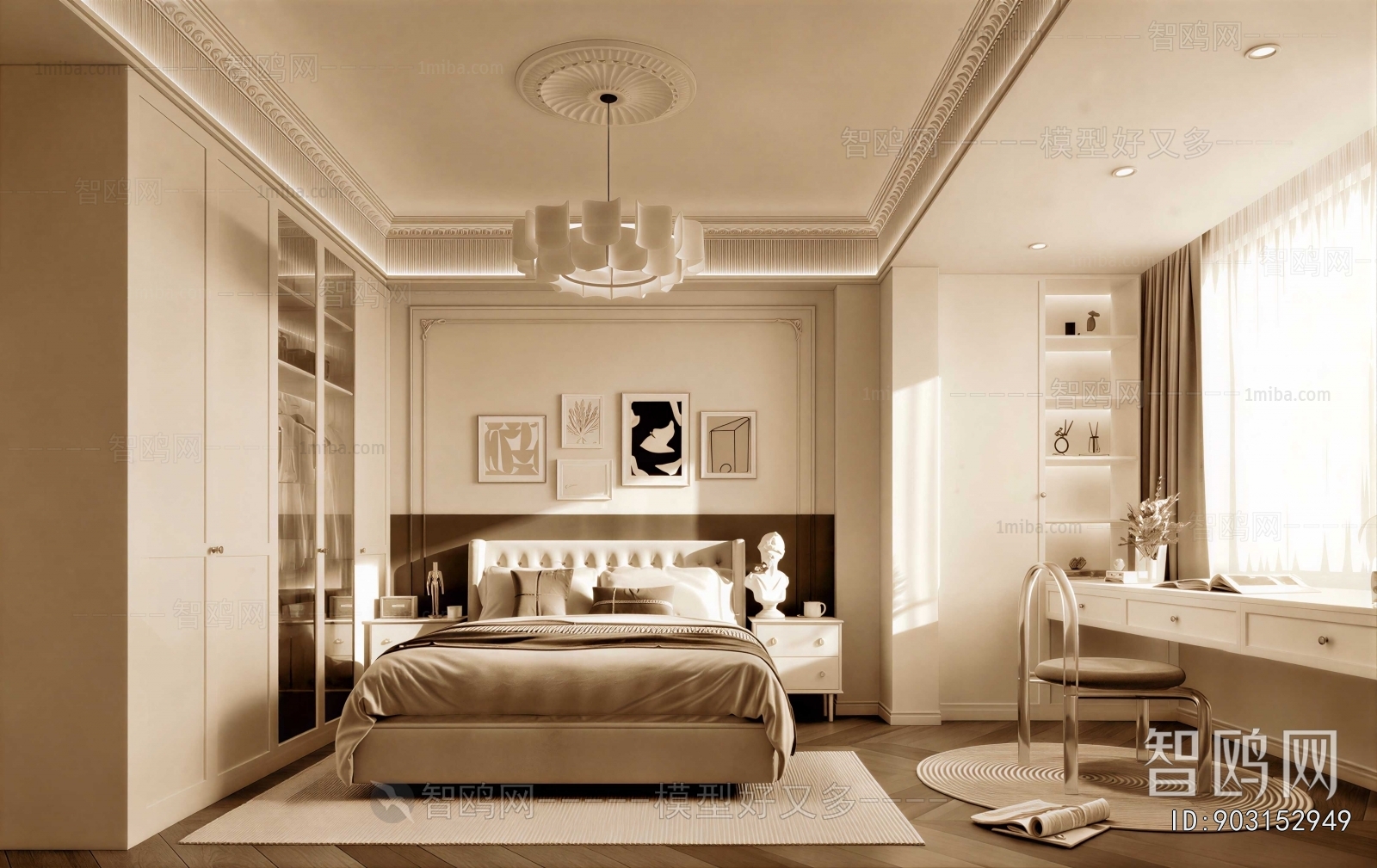 French Style Bedroom