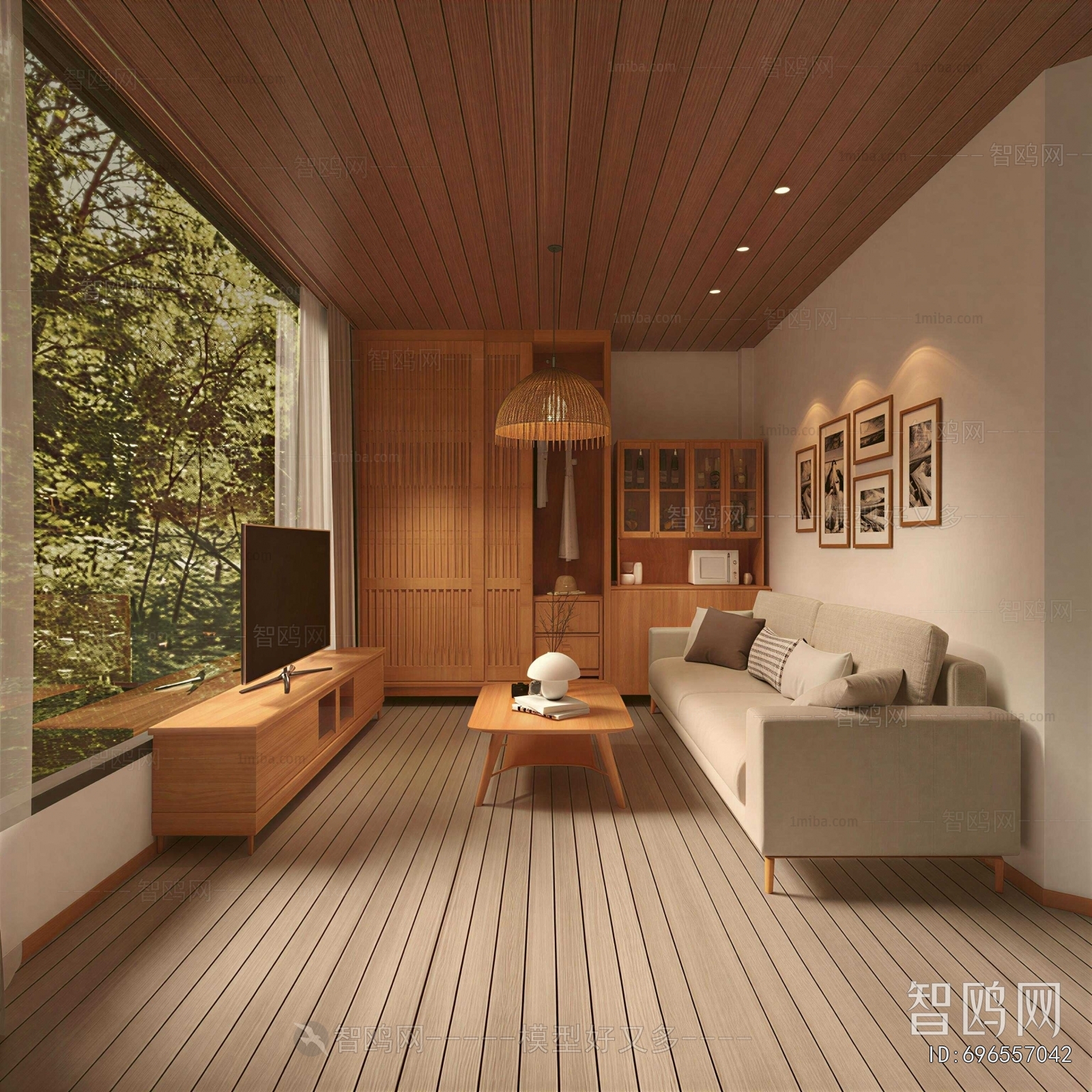 Japanese Style A Living Room