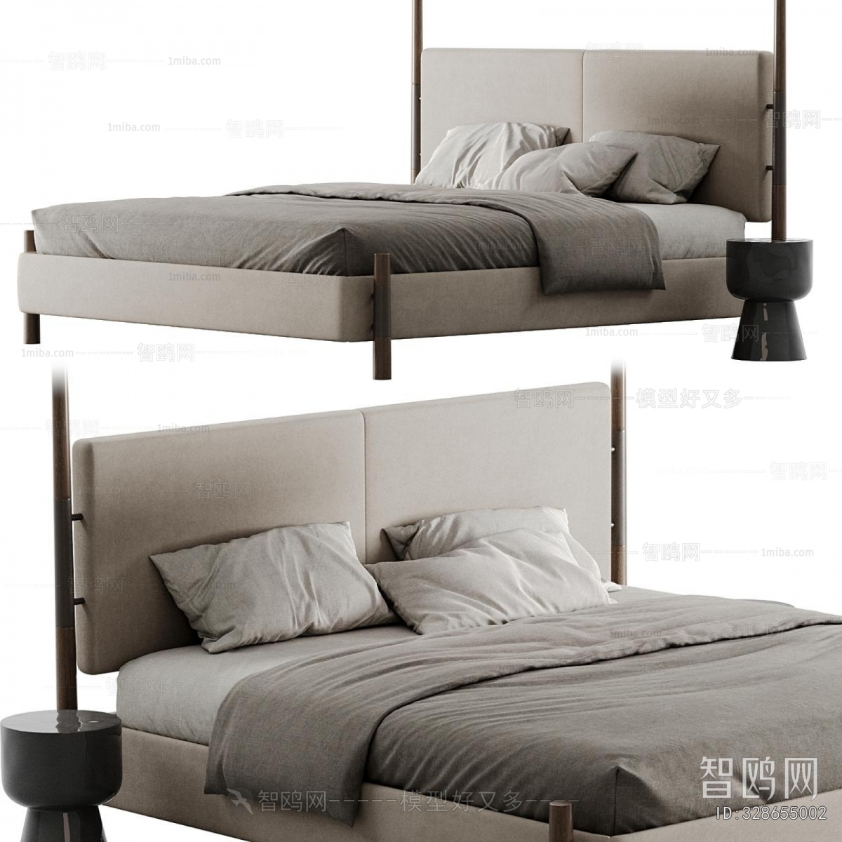Modern Double Bed
