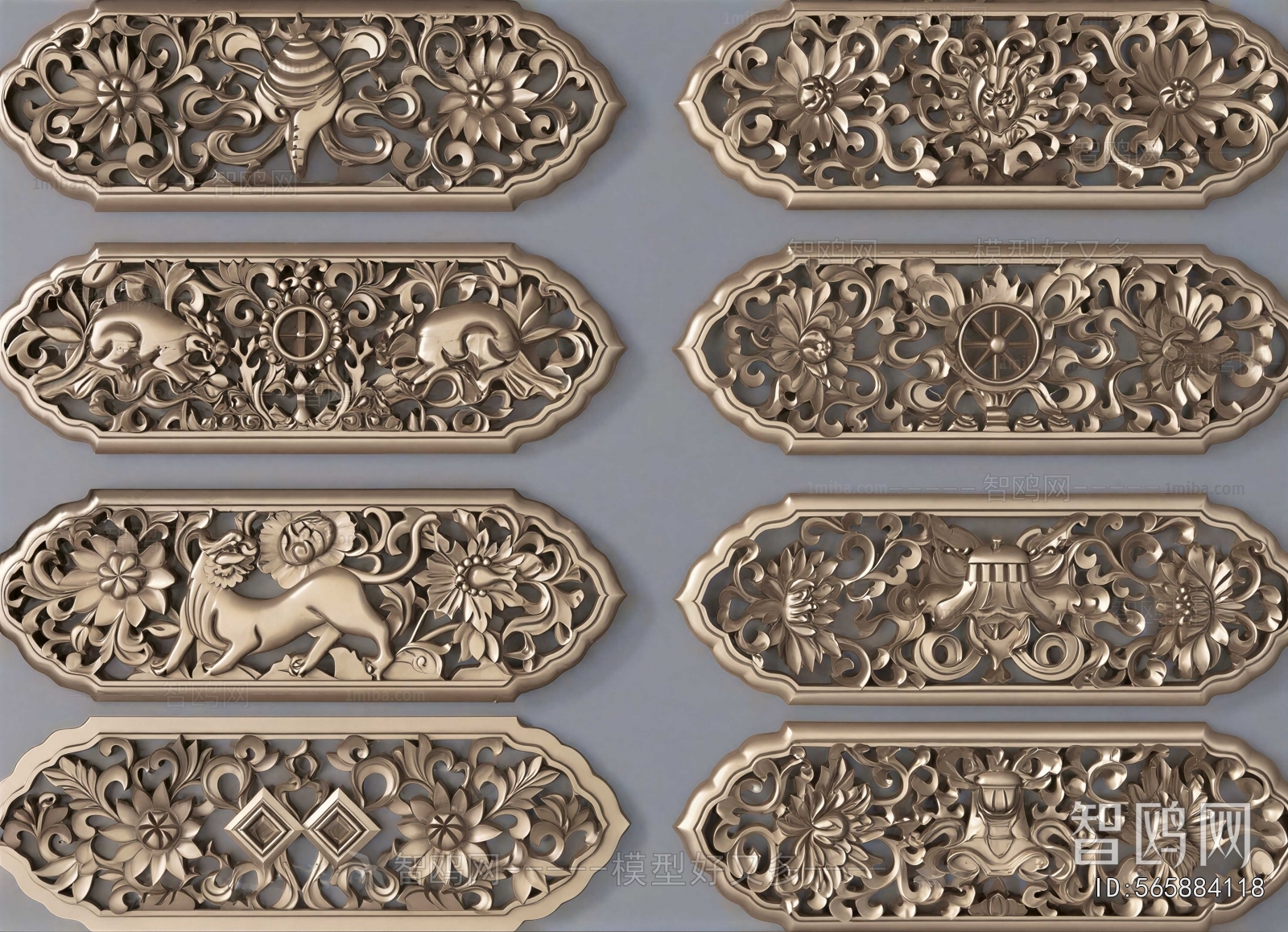 New Chinese Style Carving
