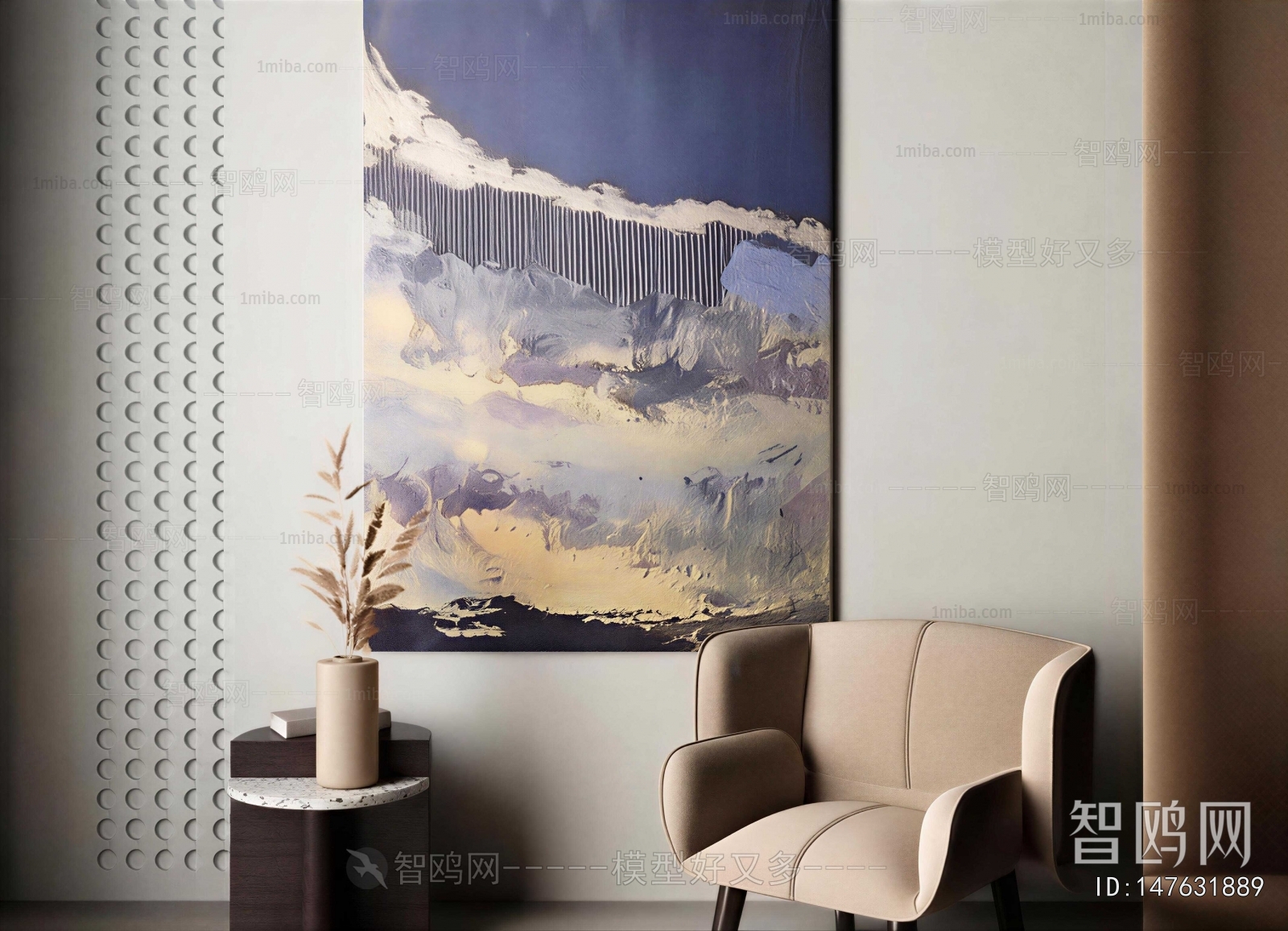 Wabi-sabi Style Painting