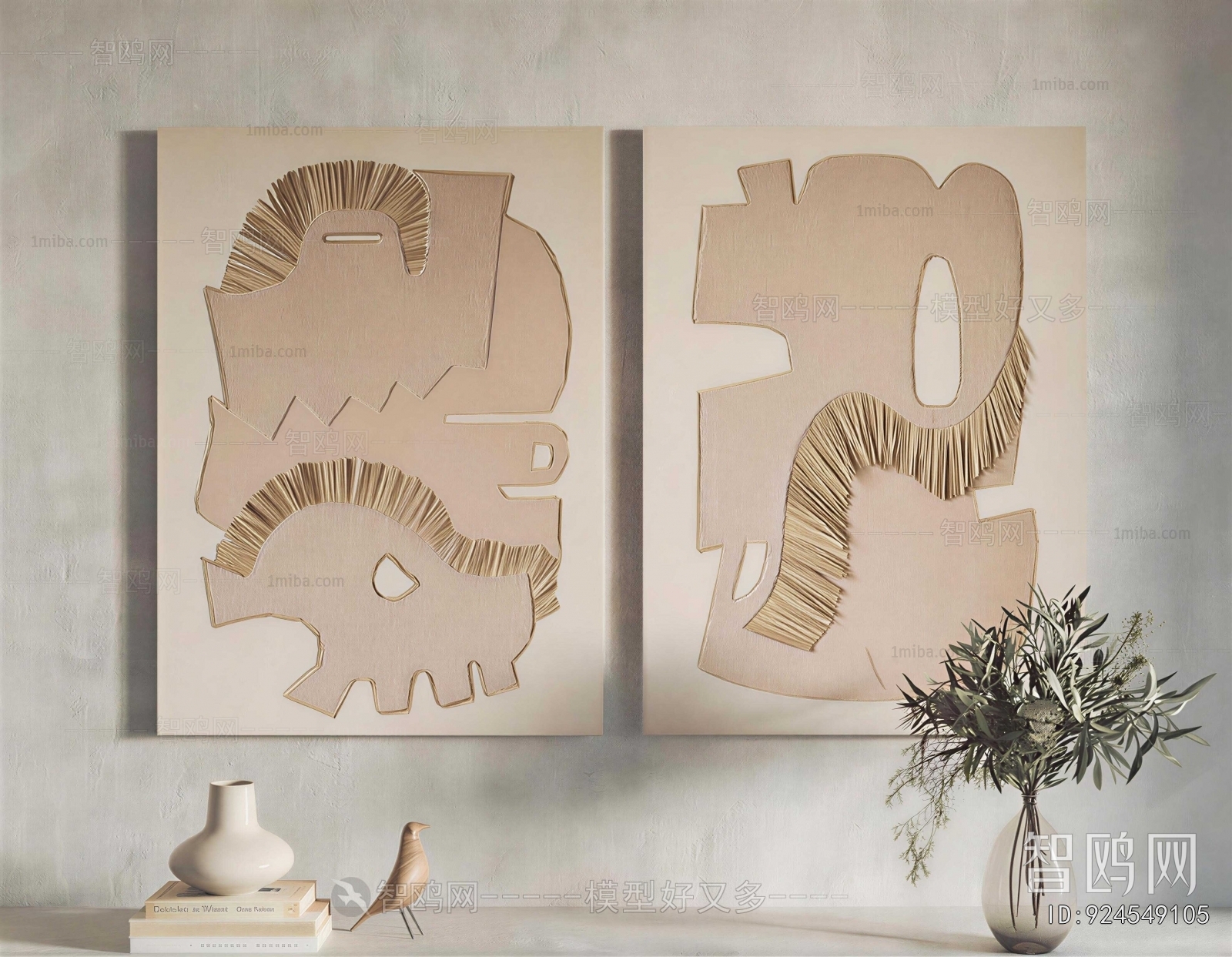 Wabi-sabi Style Painting