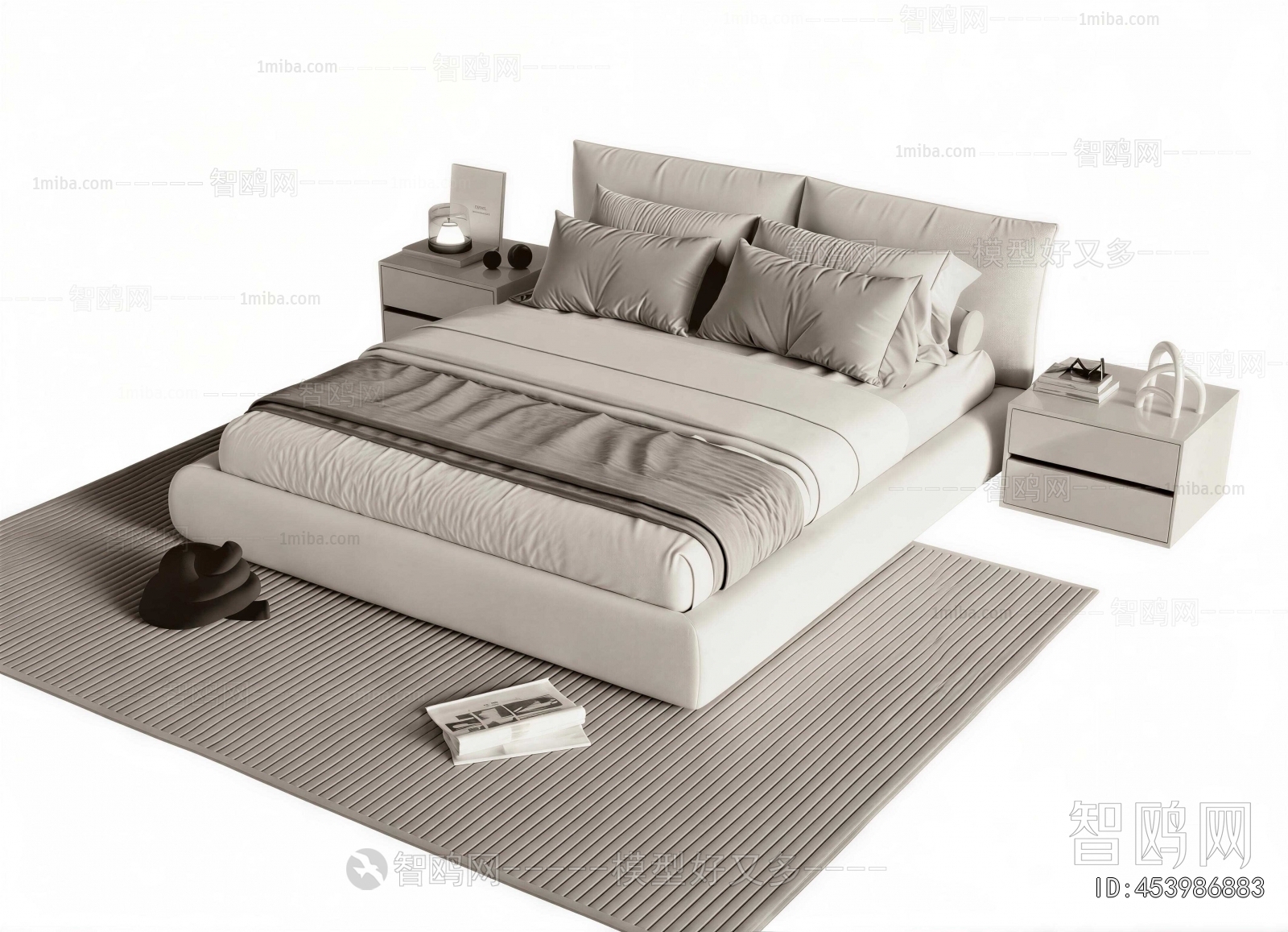 Modern Double Bed