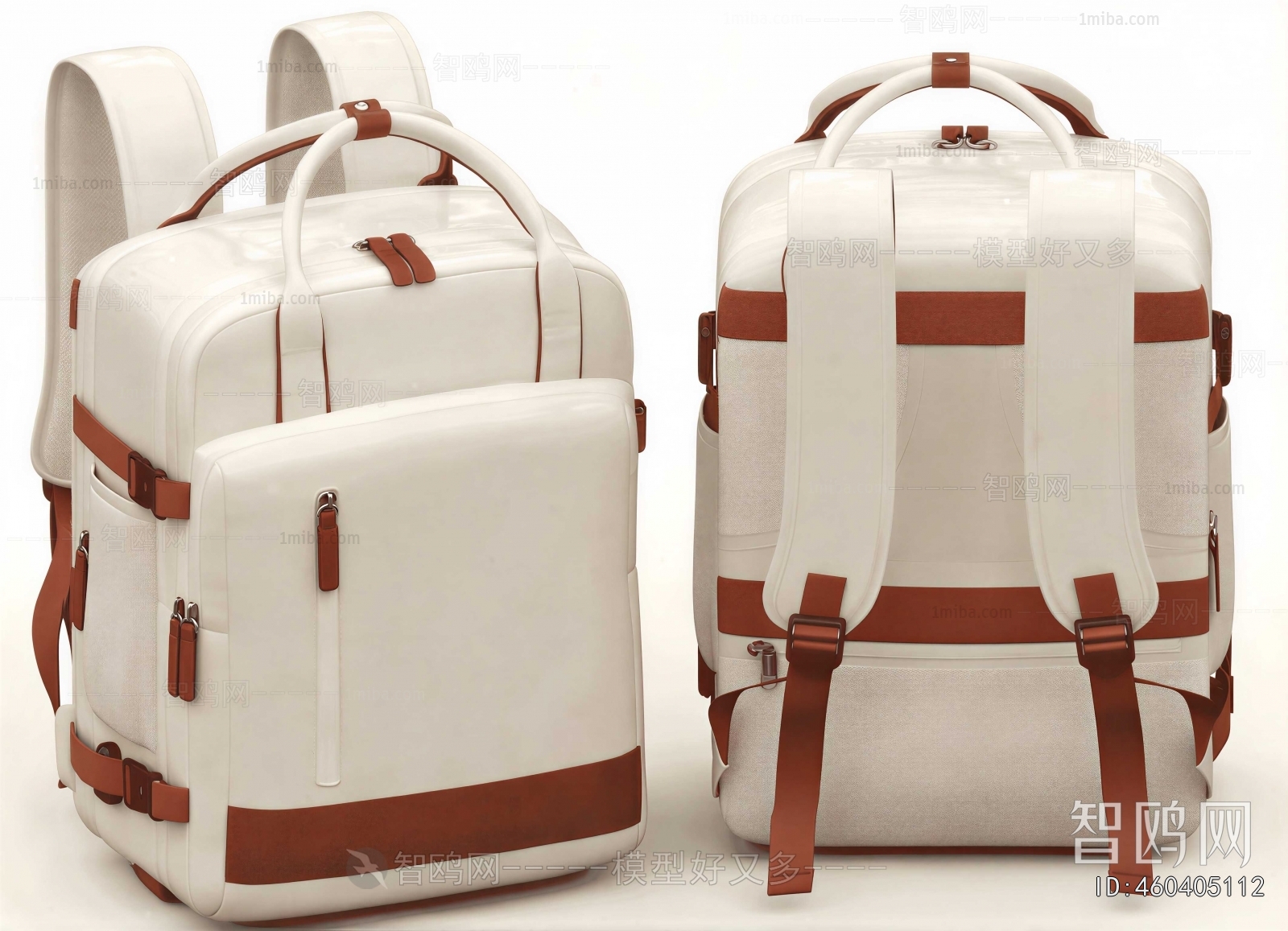 Modern Backpack And Backpack