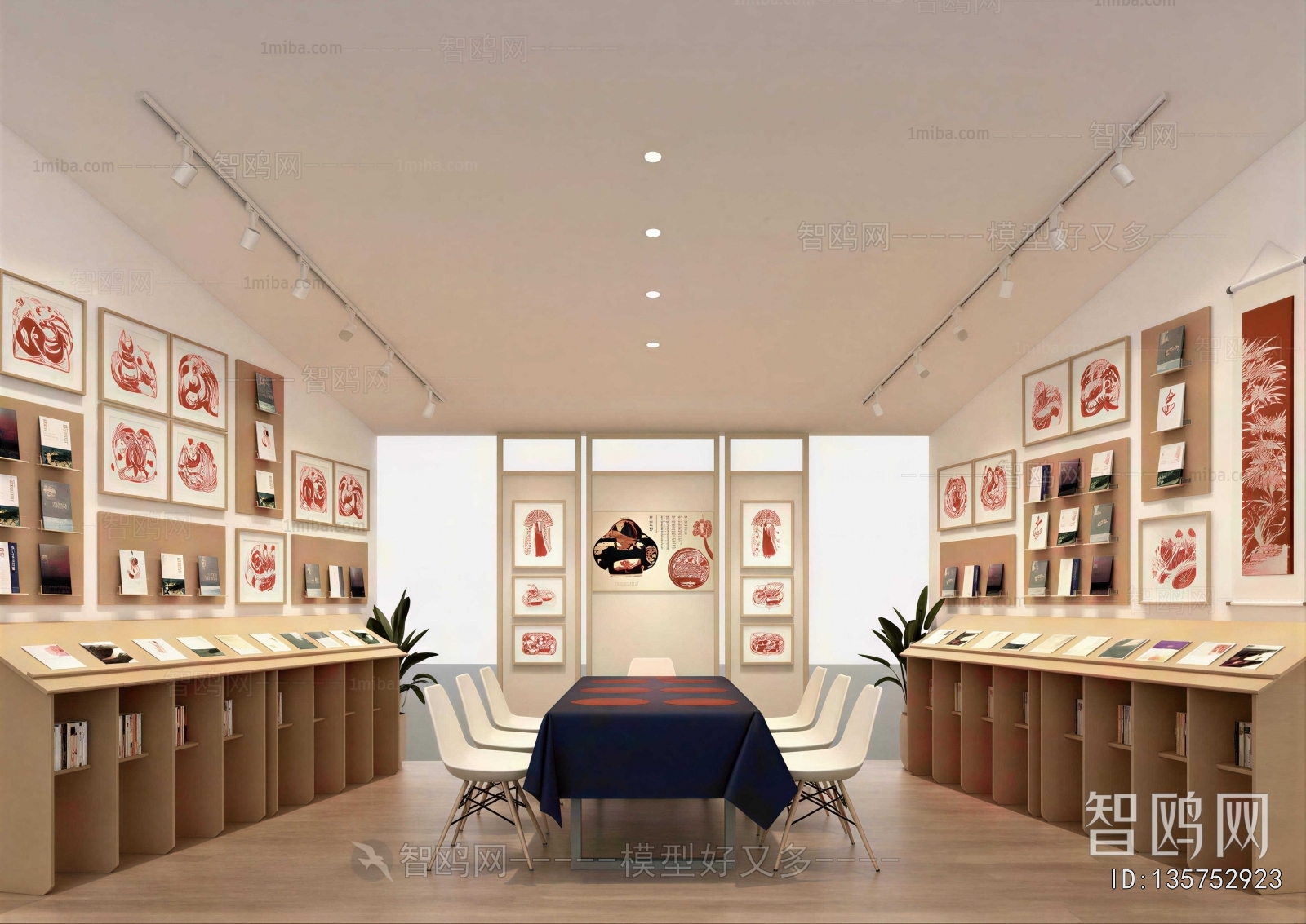 New Chinese Style Exhibition Hall