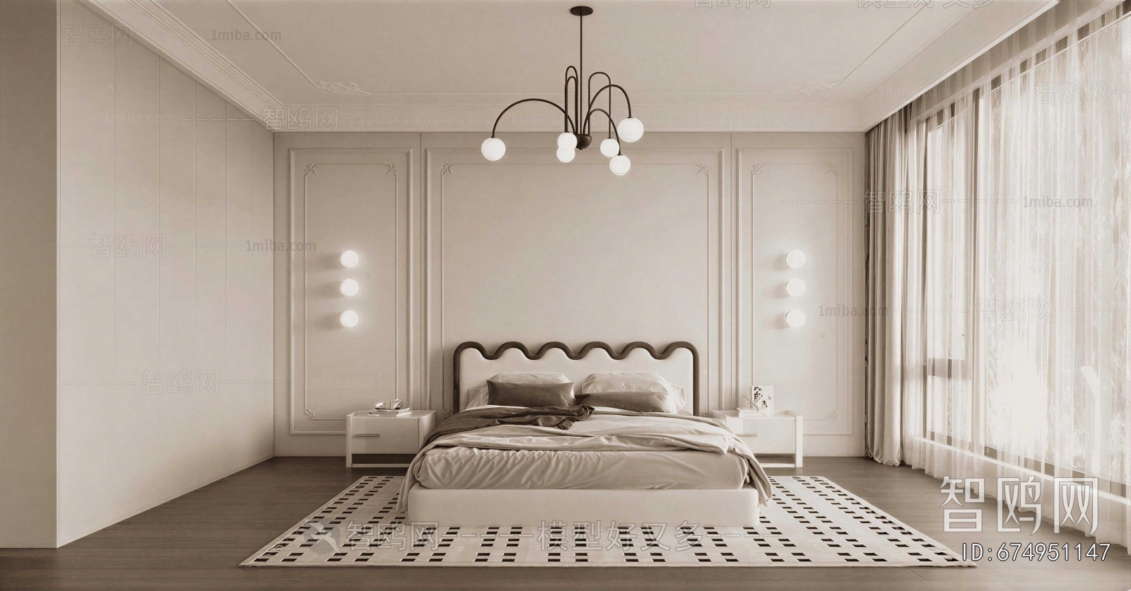 American Style Bedroom