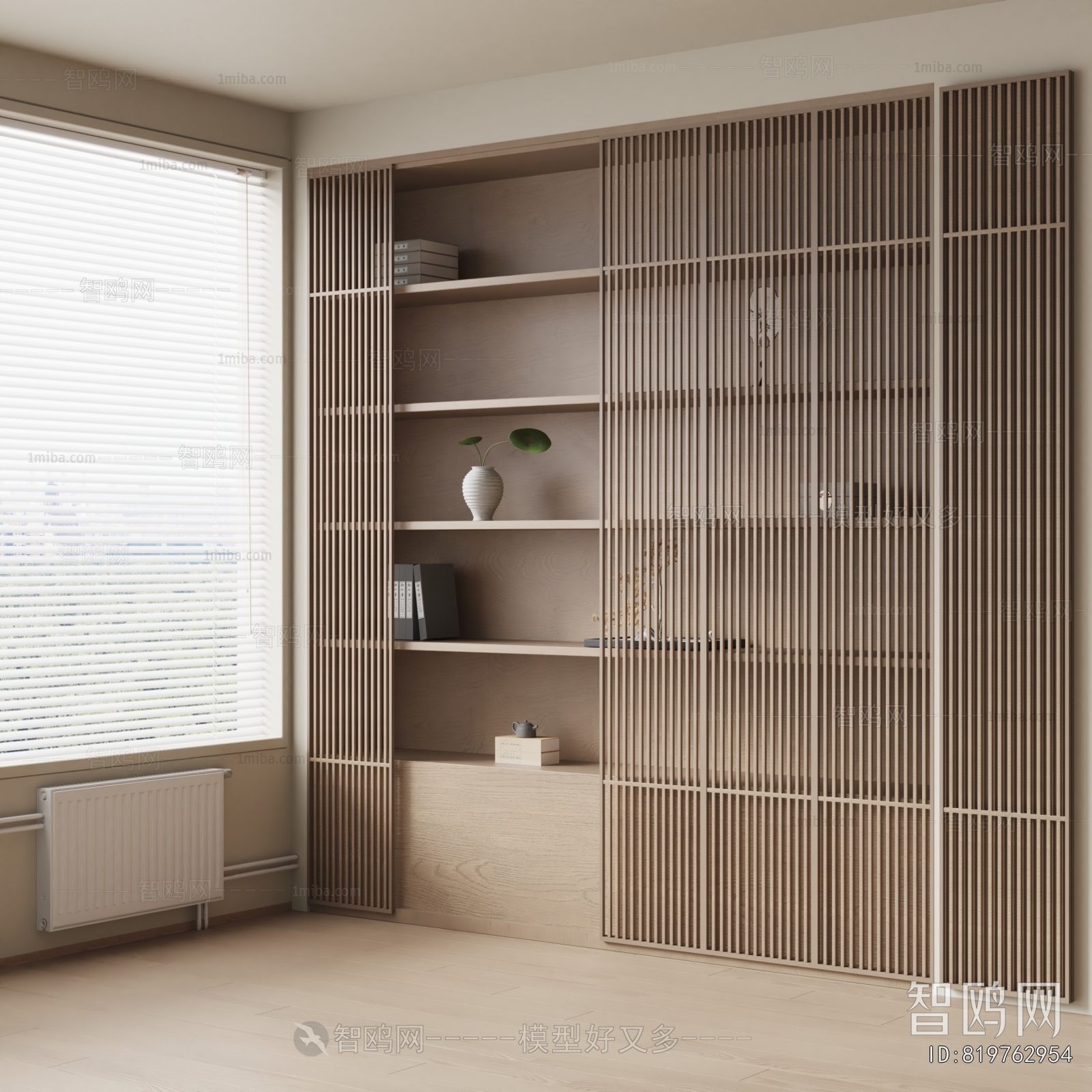 New Chinese Style Decorative Cabinet