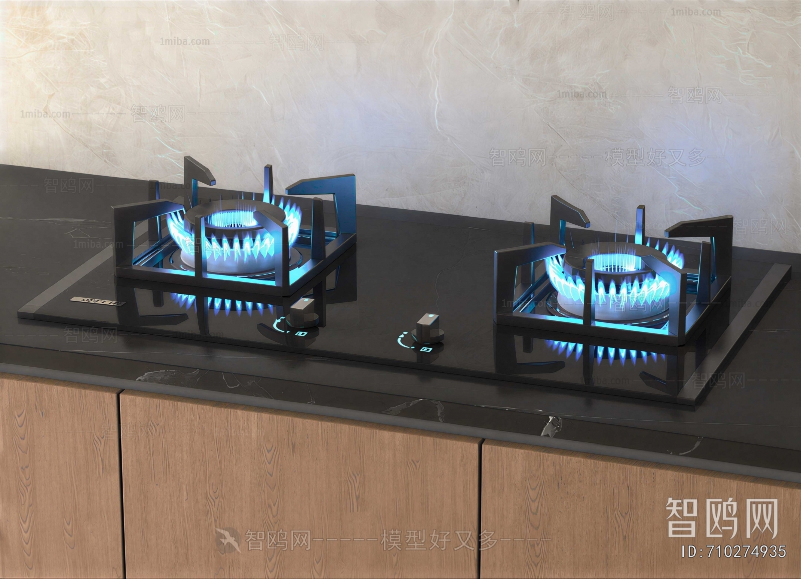 Modern Kitchen Electric Gas Range