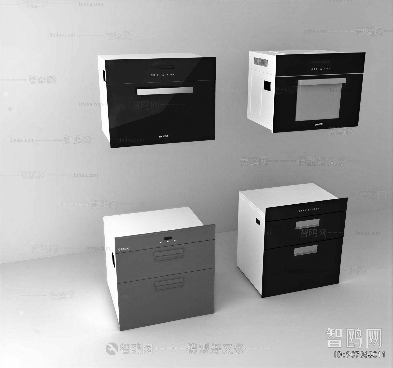 Modern Electric Kitchen Appliances