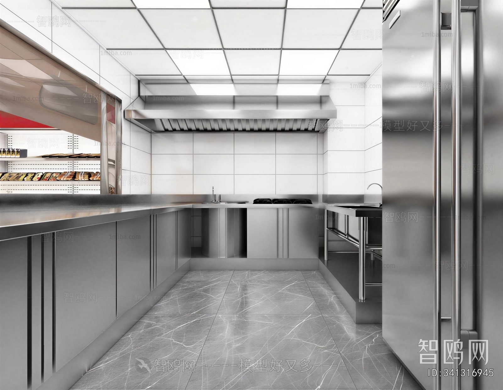 Modern Central Kitchen