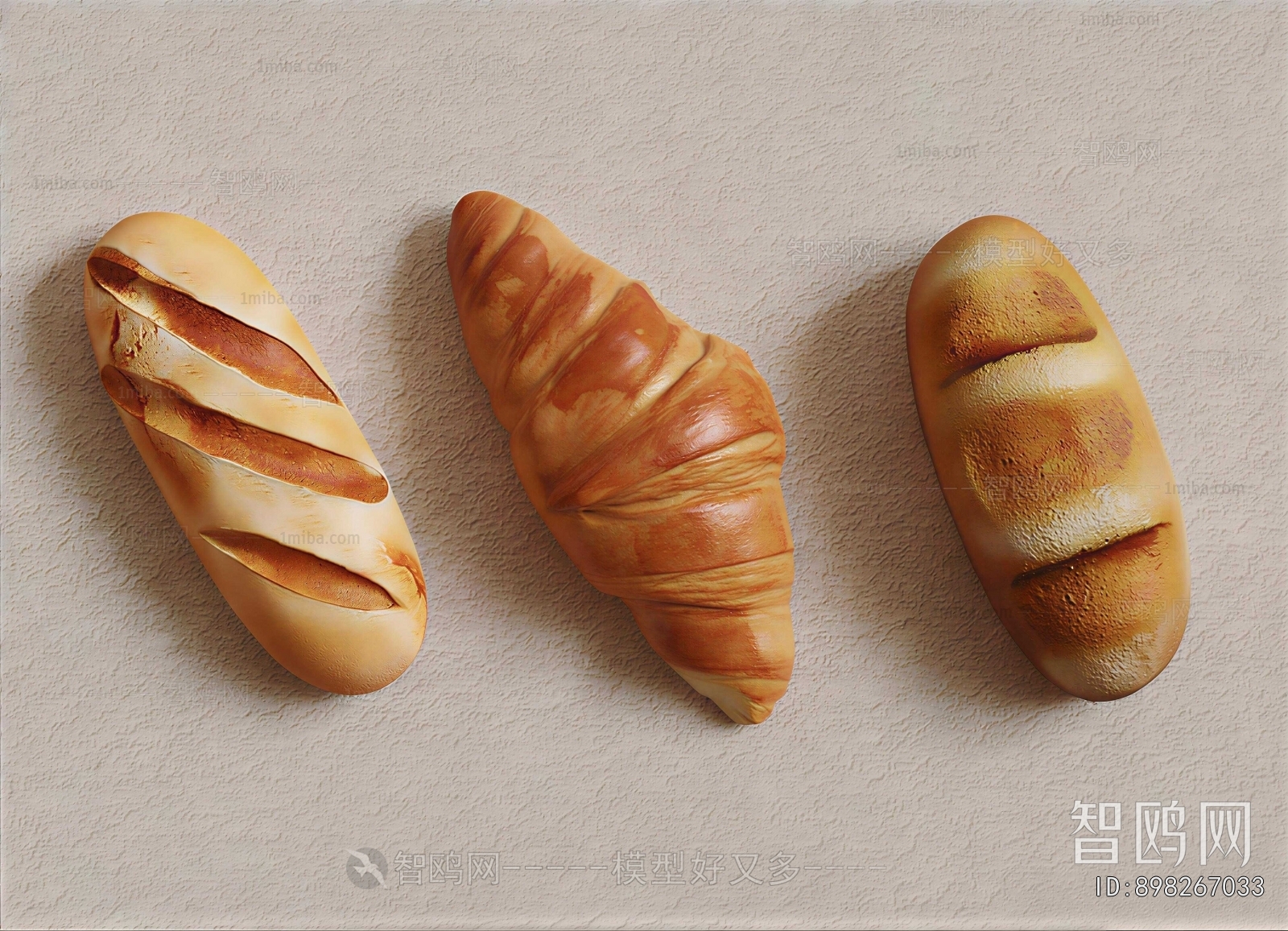 Modern Bread Cake