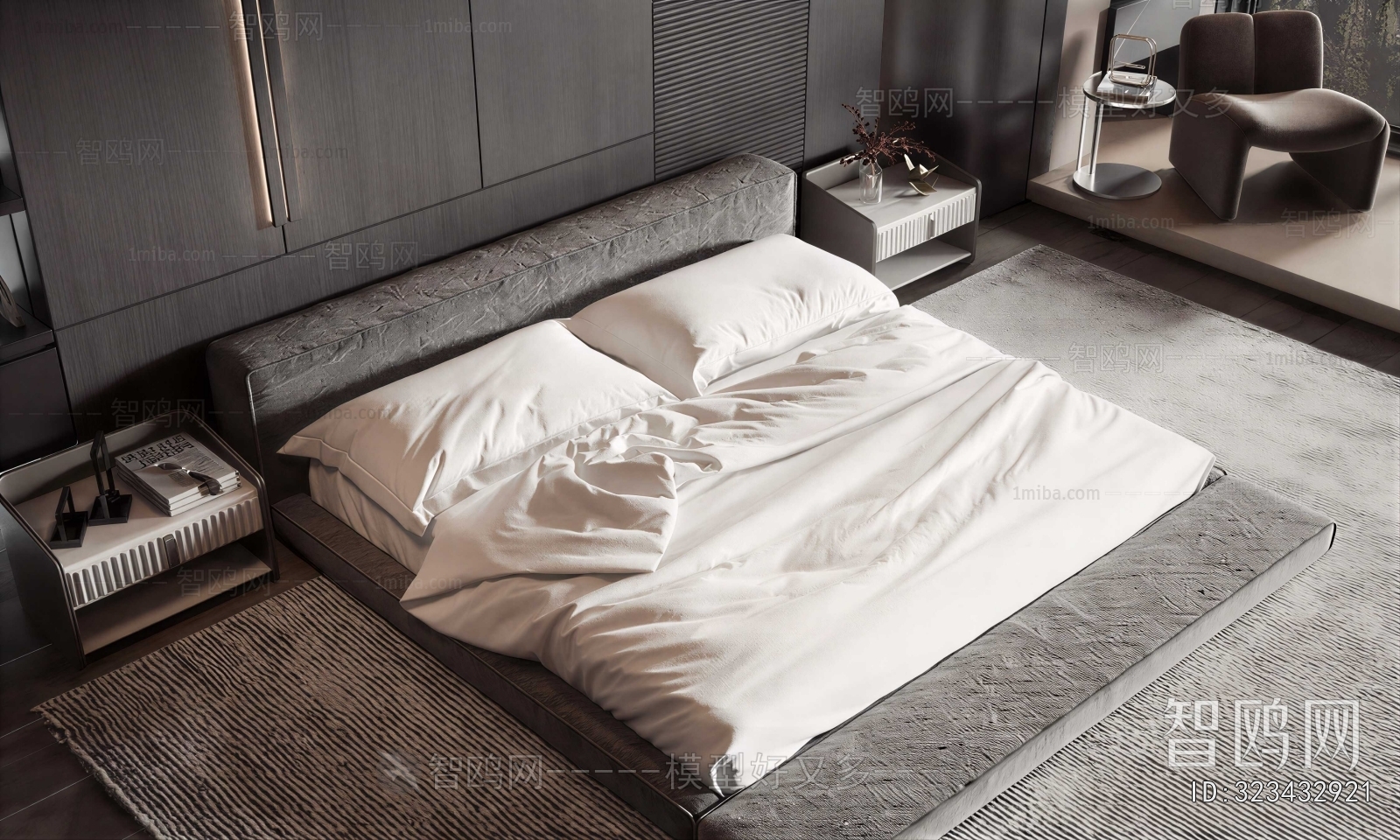 Modern Double Bed