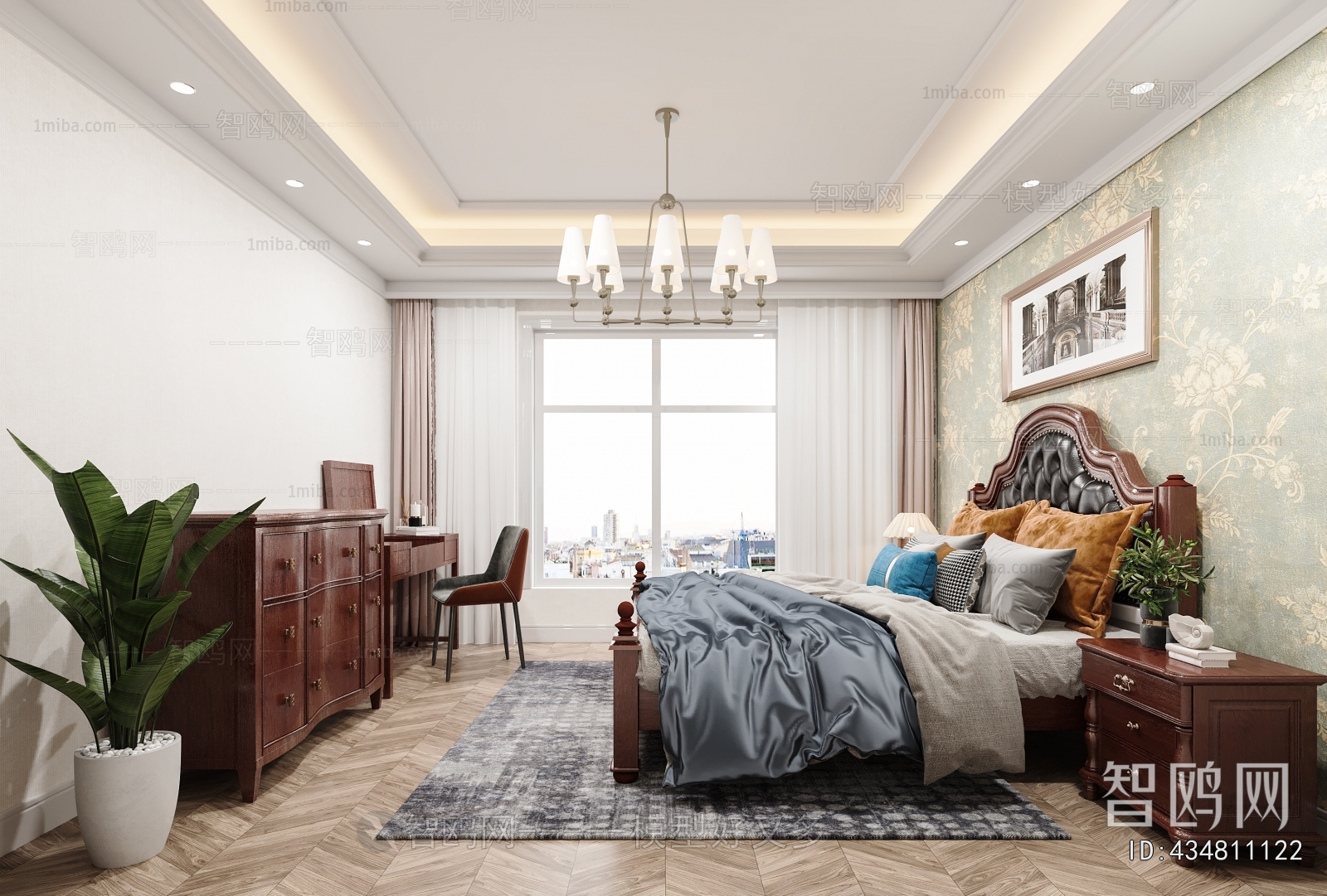 American Style Bedroom