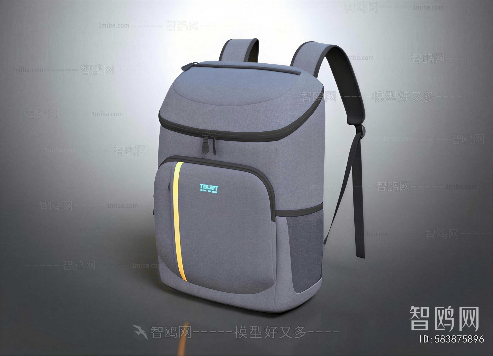 Modern Backpack And Backpack