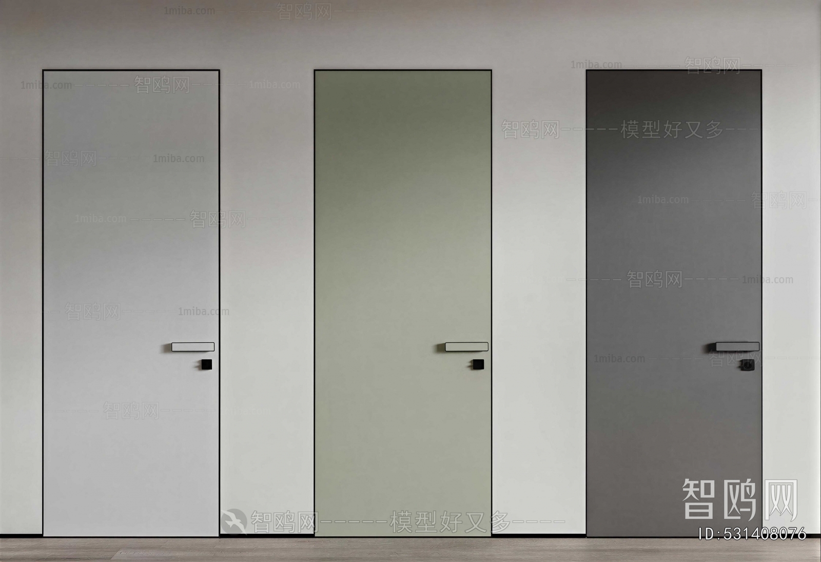 Modern Single Door