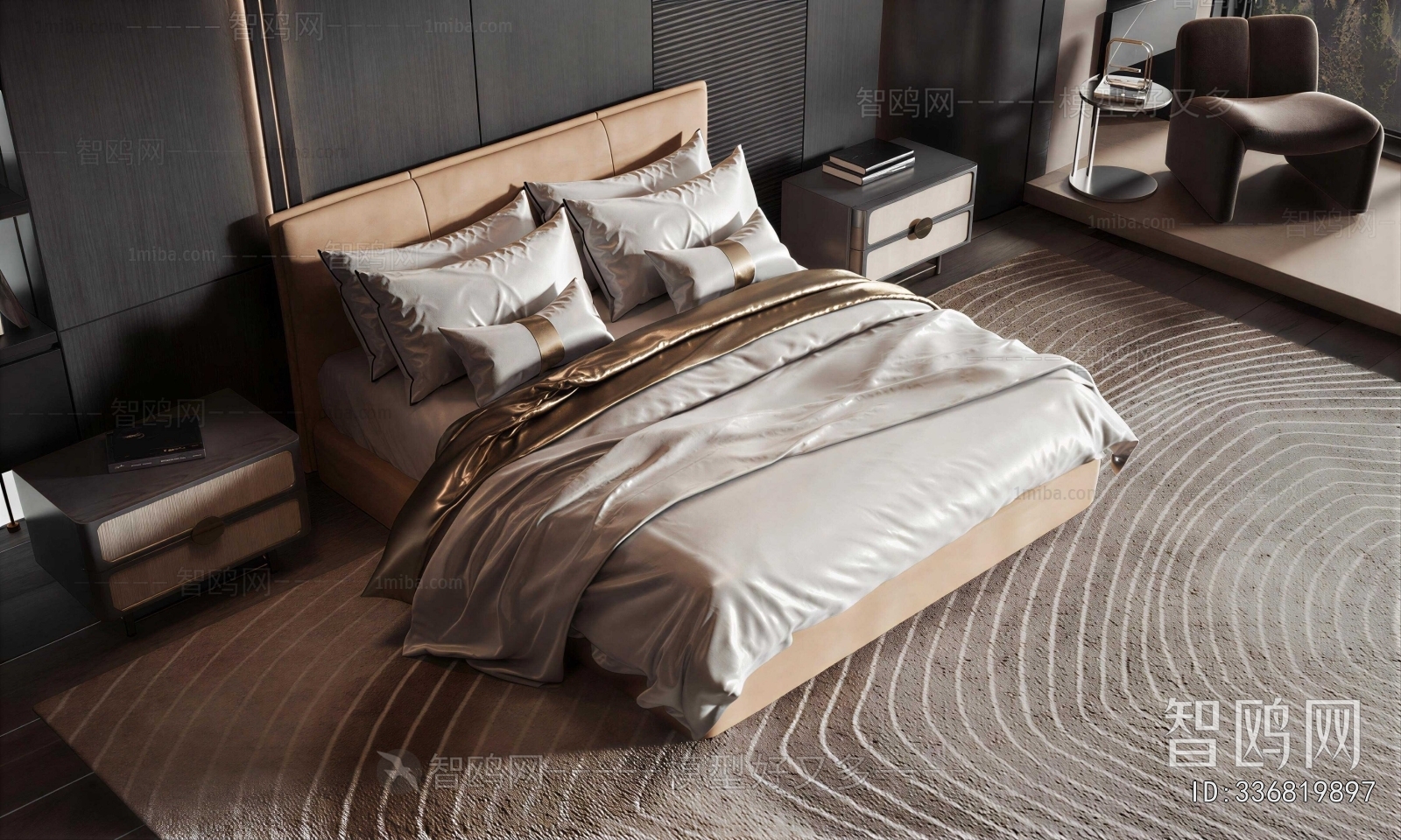 Modern Double Bed