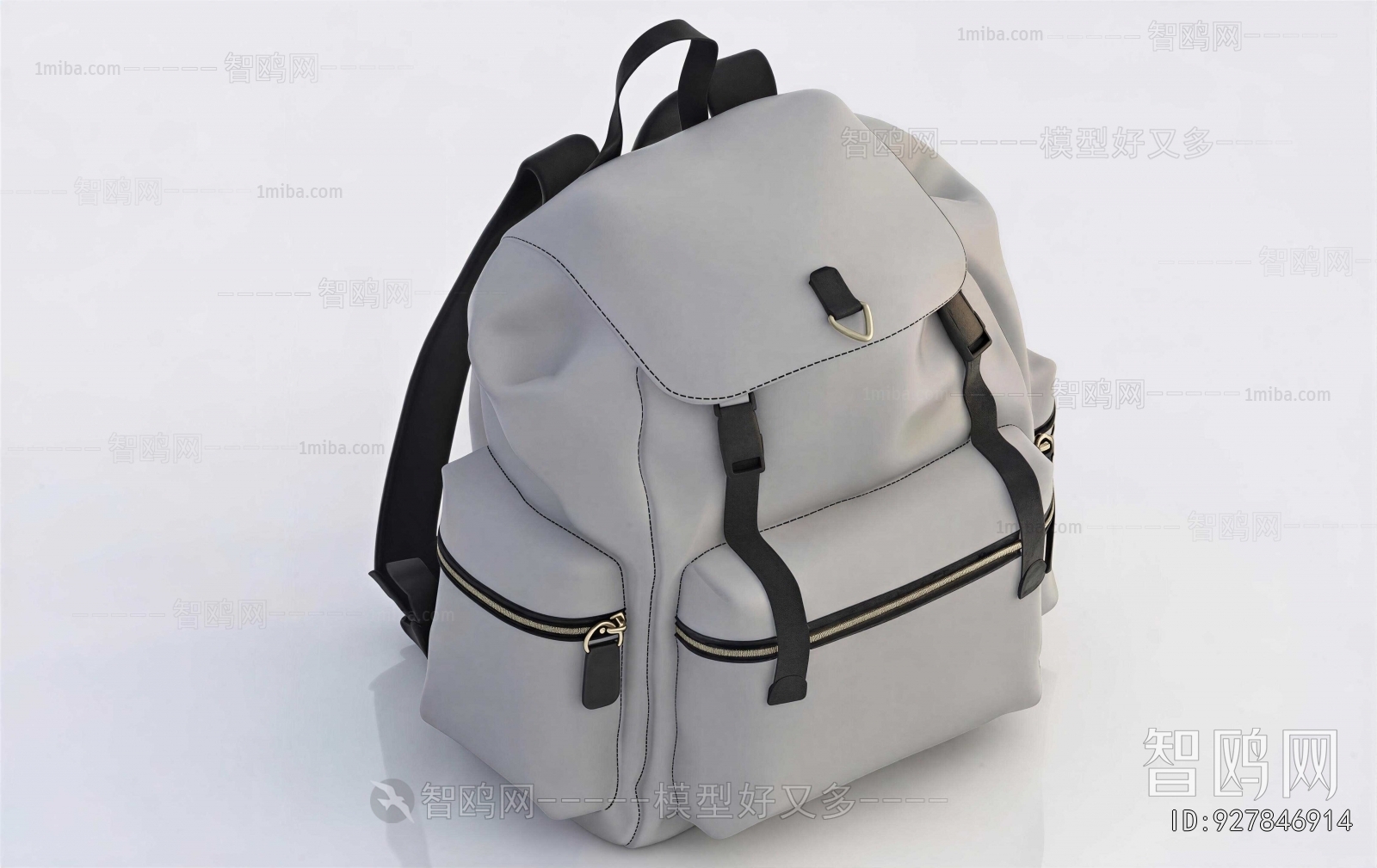 Modern Backpack And Backpack