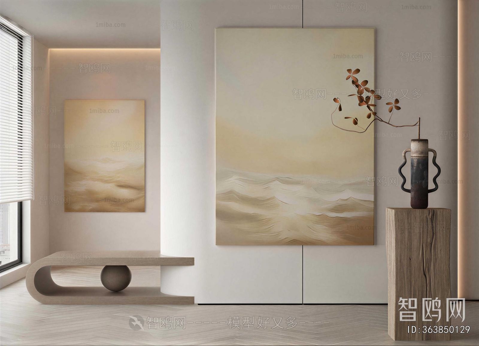 Wabi-sabi Style Painting