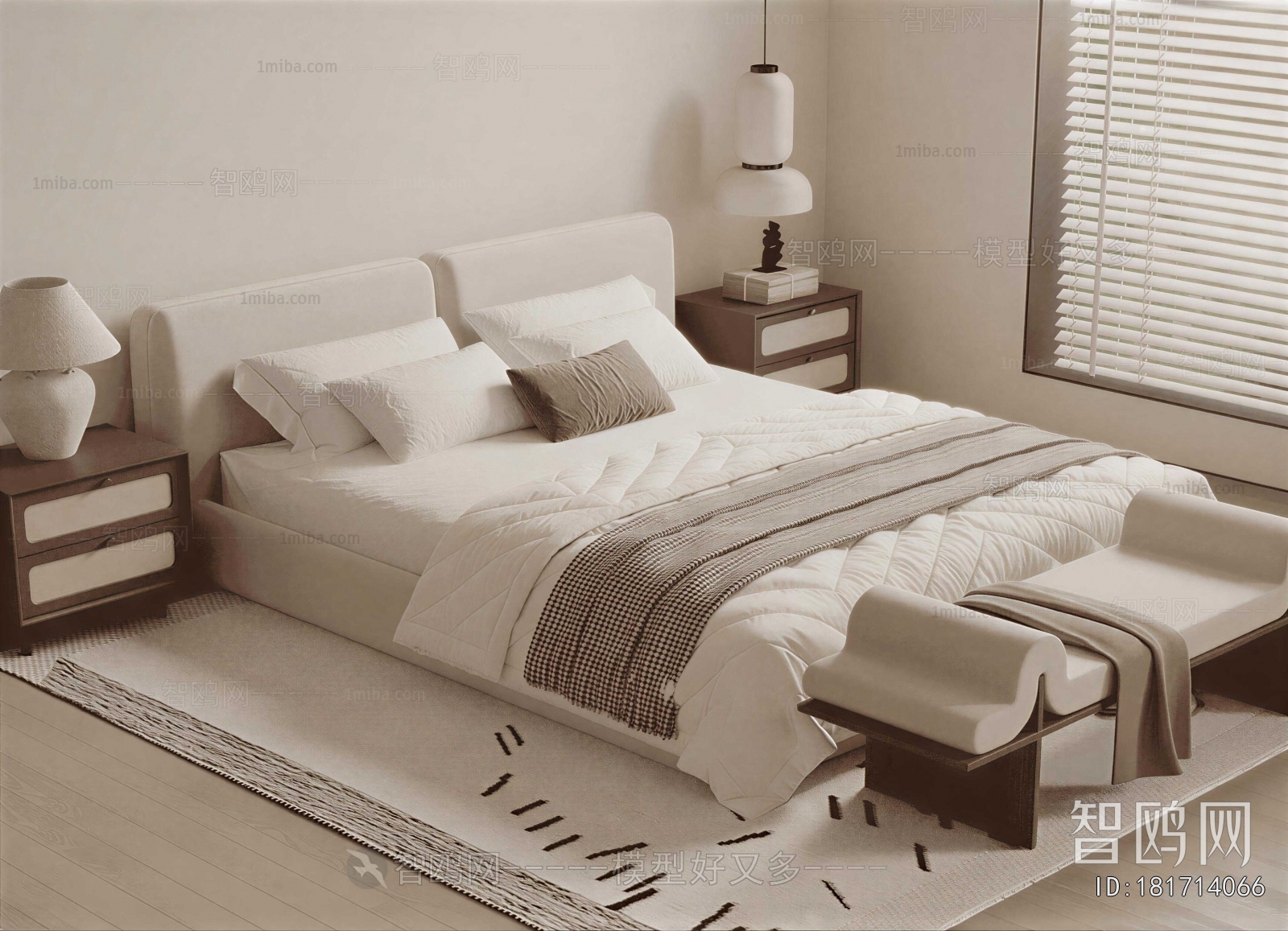 Modern Double Bed