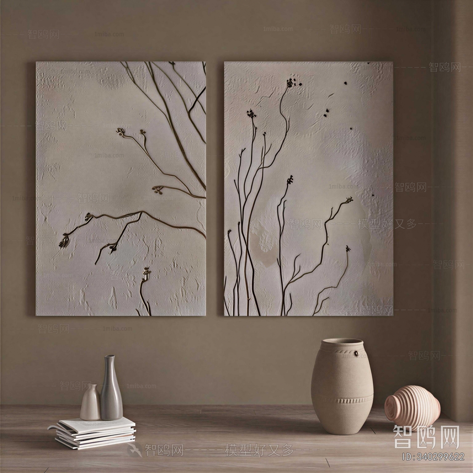 Wabi-sabi Style Painting