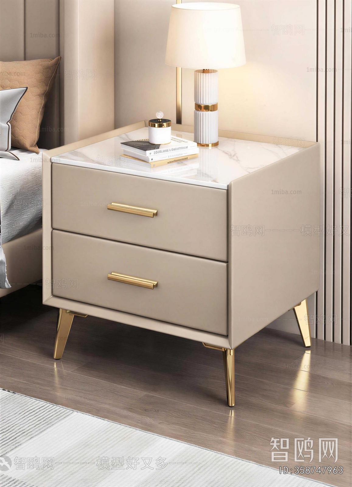Modern Bedside Cupboard
