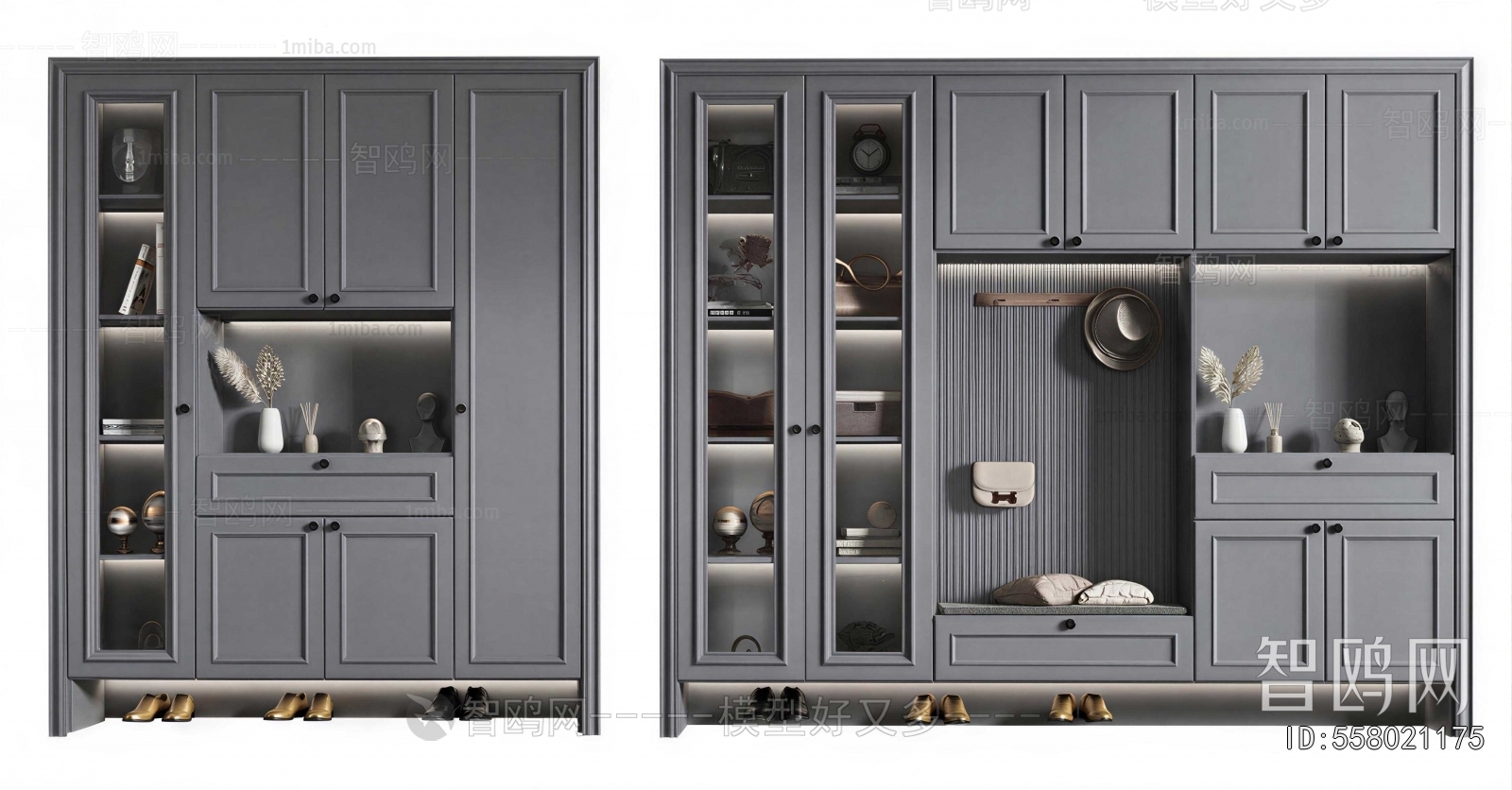 American Style Shoe Cabinet